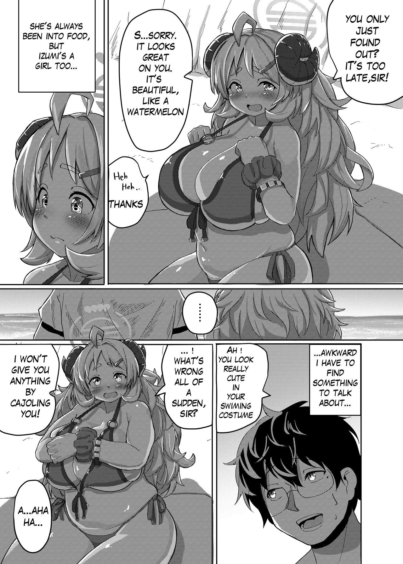 [Saikutsu Kichi (Kagarimachi Konatsu)]Sensei… Watashi mou Gamandekinai yo…| Sir... I can't hold back anymore...(Blue Archive) [English] [Digital] Page 8