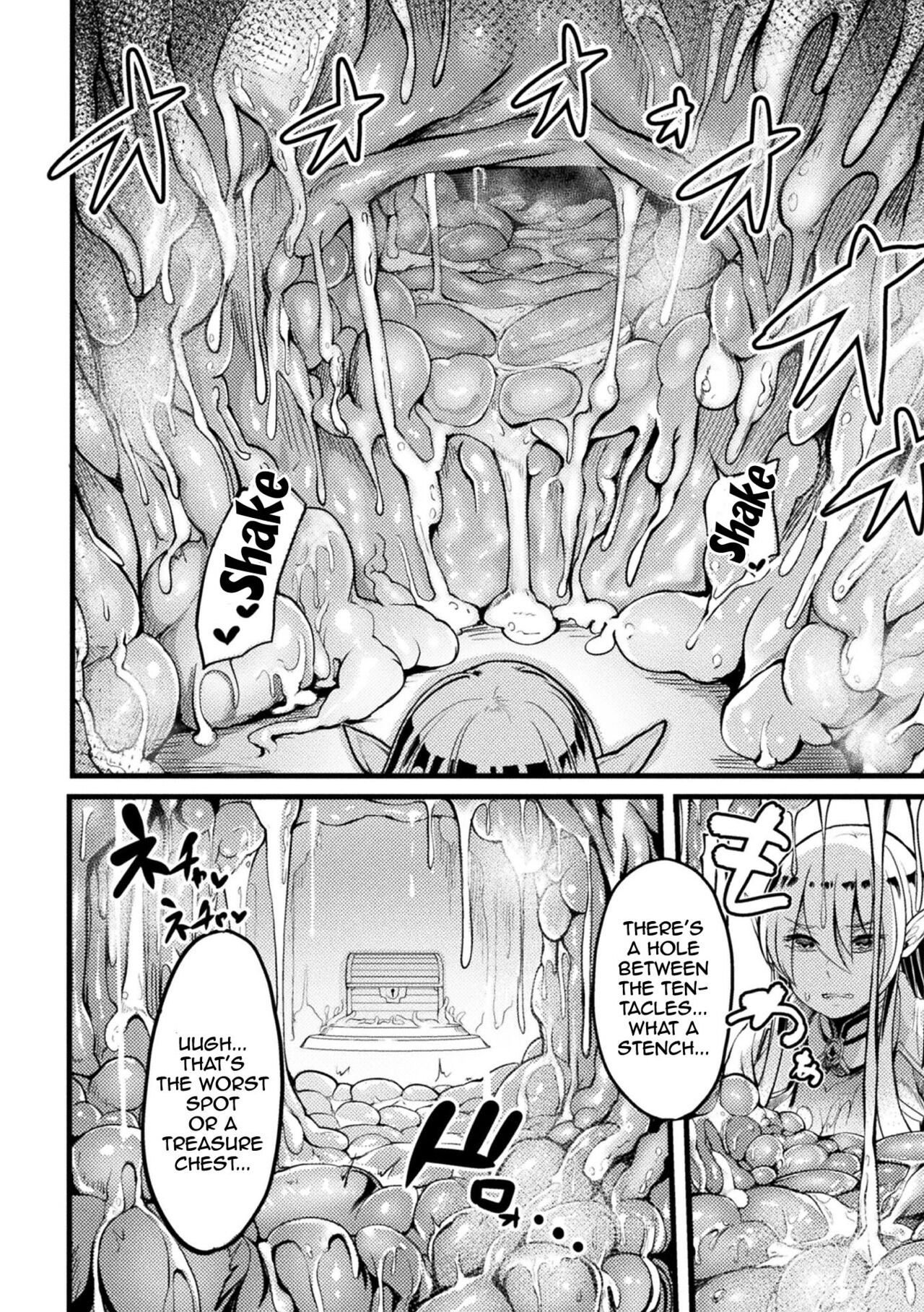 [Ikemen Teikoku (Remu)]Ero Trap Dungeon! Elf kari no Shokushuana Ep.1-3 | Lewd Trap Dungeon! The Elf Hunting Tentacle Hole Ep.1-3[English] {Doujins.com} Page 16