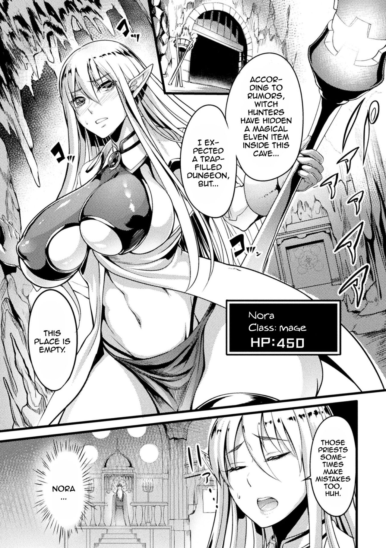 [Ikemen Teikoku (Remu)]Ero Trap Dungeon! Elf kari no Shokushuana Ep.1-3 | Lewd Trap Dungeon! The Elf Hunting Tentacle Hole Ep.1-3[English] {Doujins.com} Page 3