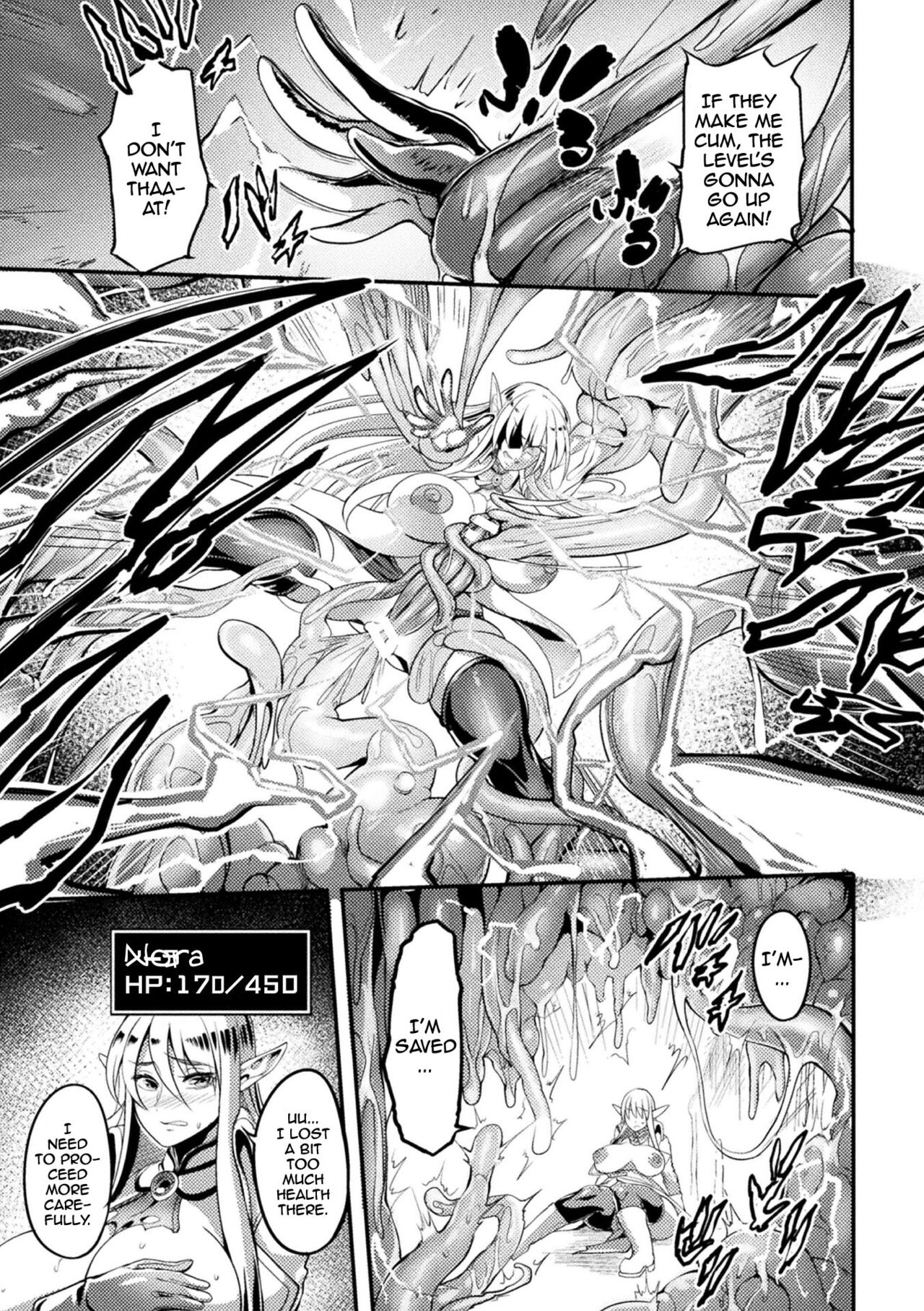 [Ikemen Teikoku (Remu)]Ero Trap Dungeon! Elf kari no Shokushuana Ep.1-3 | Lewd Trap Dungeon! The Elf Hunting Tentacle Hole Ep.1-3[English] {Doujins.com} Page 37