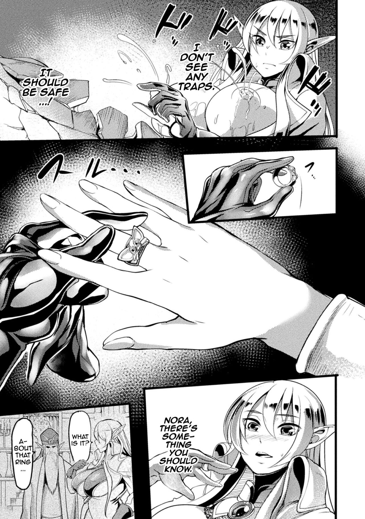 [Ikemen Teikoku (Remu)]Ero Trap Dungeon! Elf kari no Shokushuana Ep.1-3 | Lewd Trap Dungeon! The Elf Hunting Tentacle Hole Ep.1-3[English] {Doujins.com} Page 55