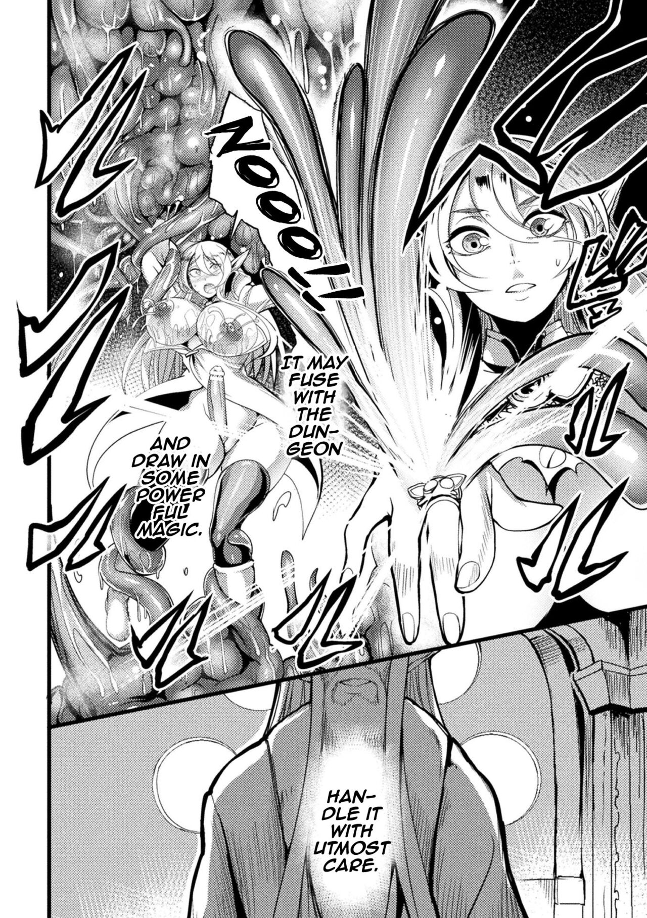 [Ikemen Teikoku (Remu)]Ero Trap Dungeon! Elf kari no Shokushuana Ep.1-3 | Lewd Trap Dungeon! The Elf Hunting Tentacle Hole Ep.1-3[English] {Doujins.com} Page 56