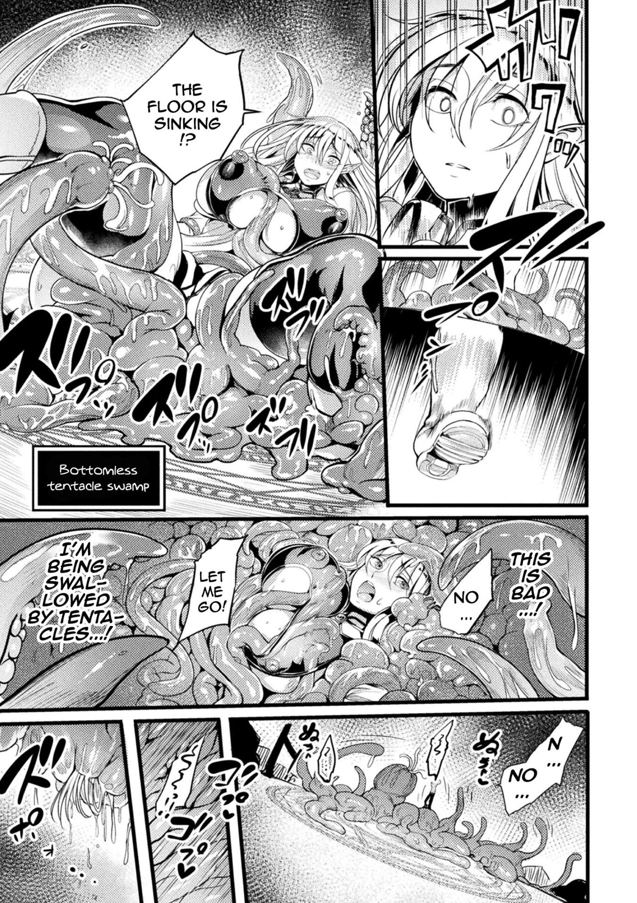 [Ikemen Teikoku (Remu)]Ero Trap Dungeon! Elf kari no Shokushuana Ep.1-3 | Lewd Trap Dungeon! The Elf Hunting Tentacle Hole Ep.1-3[English] {Doujins.com} Page 7