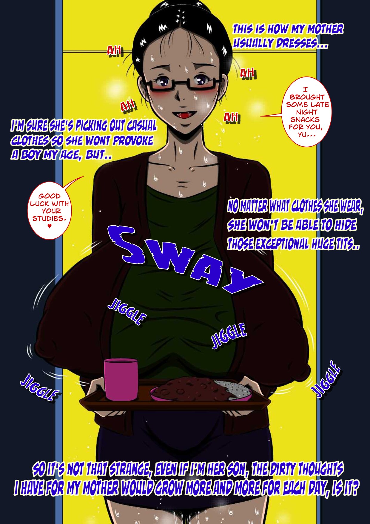 [Milkdou Shoukai (Milk Koubou)]Hahagui Musuko, Yuu! Haha to Musuko no Shinkon Shoya! | The Mother Fucking Son Yu[English] Page 13