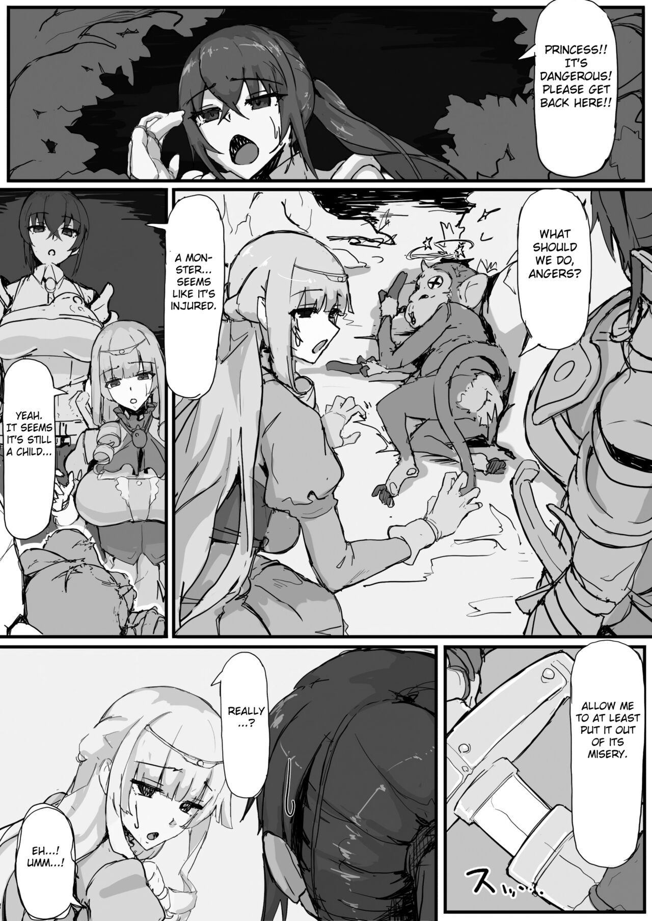 [Shirabe Shiki]Ojousama to Nemuri Saru ①(Fantia) [FC] [English] Page 2