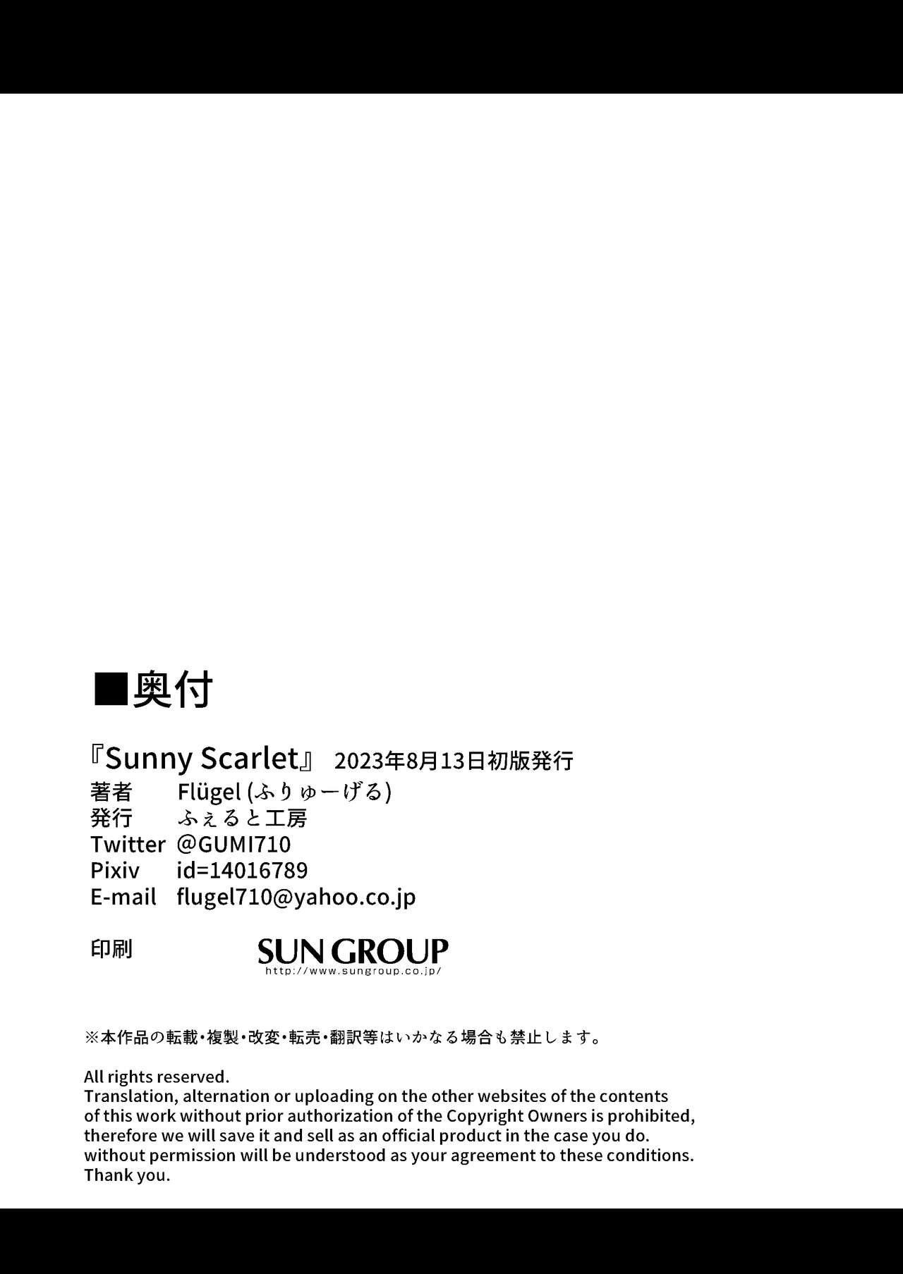 [Felt-Kobo (Flugel)]Sunny Scarlet(Love Live! Nijigasaki High School Idol Club) [English] [WataTL & head empty] [Digital] Page 21