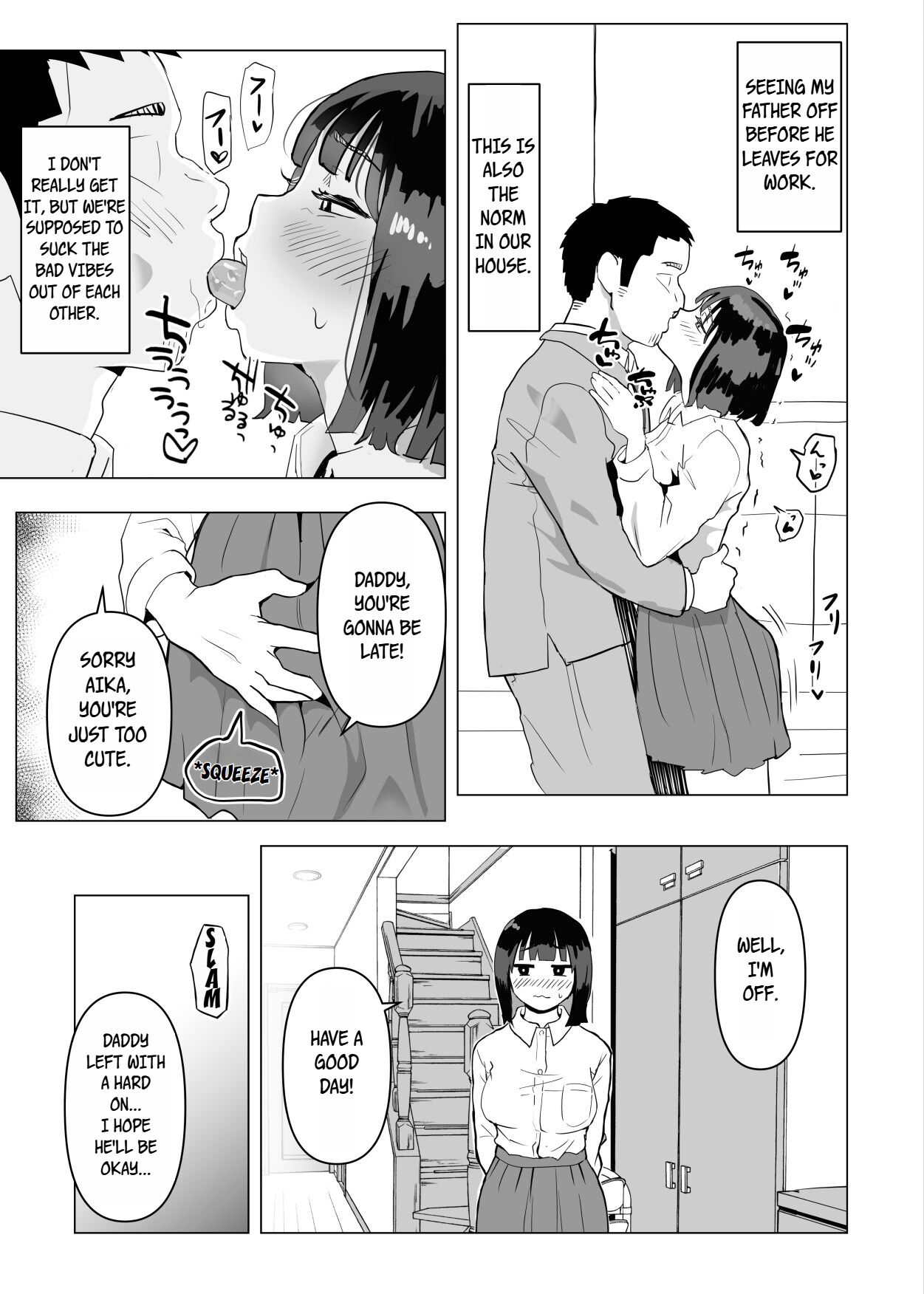 [Mochichimaru]Uchi de wa Kazoku Sex wa Joushiki Rashii | In My House, Family Sex Is the Norm[English] [WayVZ] Page 10