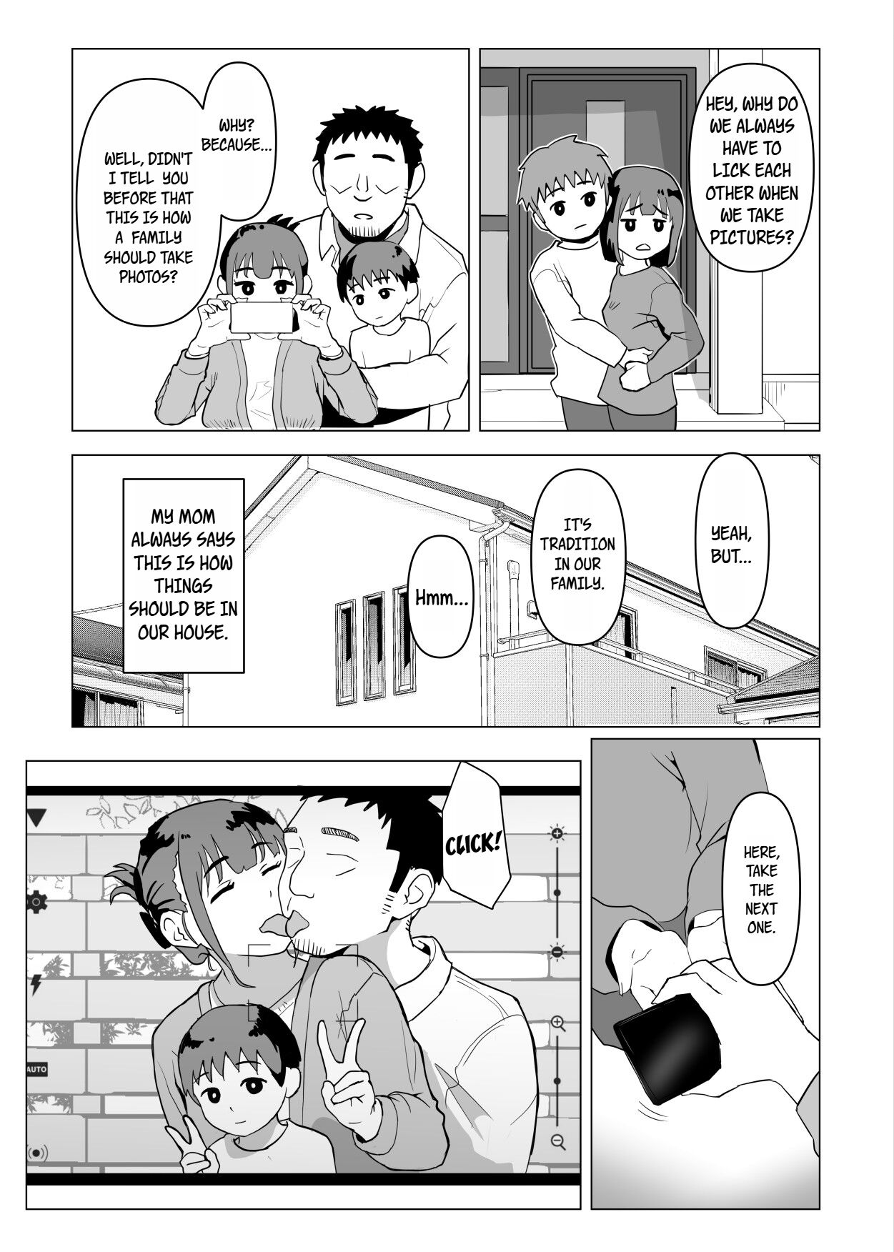 [Mochichimaru]Uchi de wa Kazoku Sex wa Joushiki Rashii | In My House, Family Sex Is the Norm[English] [WayVZ] Page 12