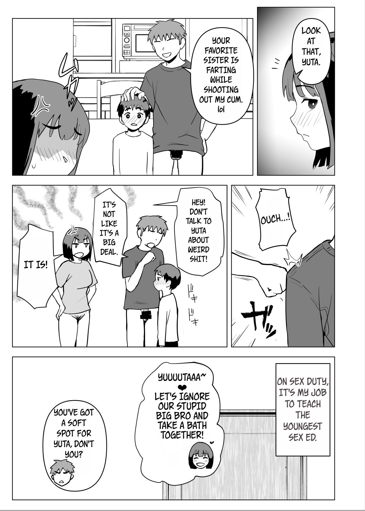 [Mochichimaru]Uchi de wa Kazoku Sex wa Joushiki Rashii | In My House, Family Sex Is the Norm[English] [WayVZ] Page 20