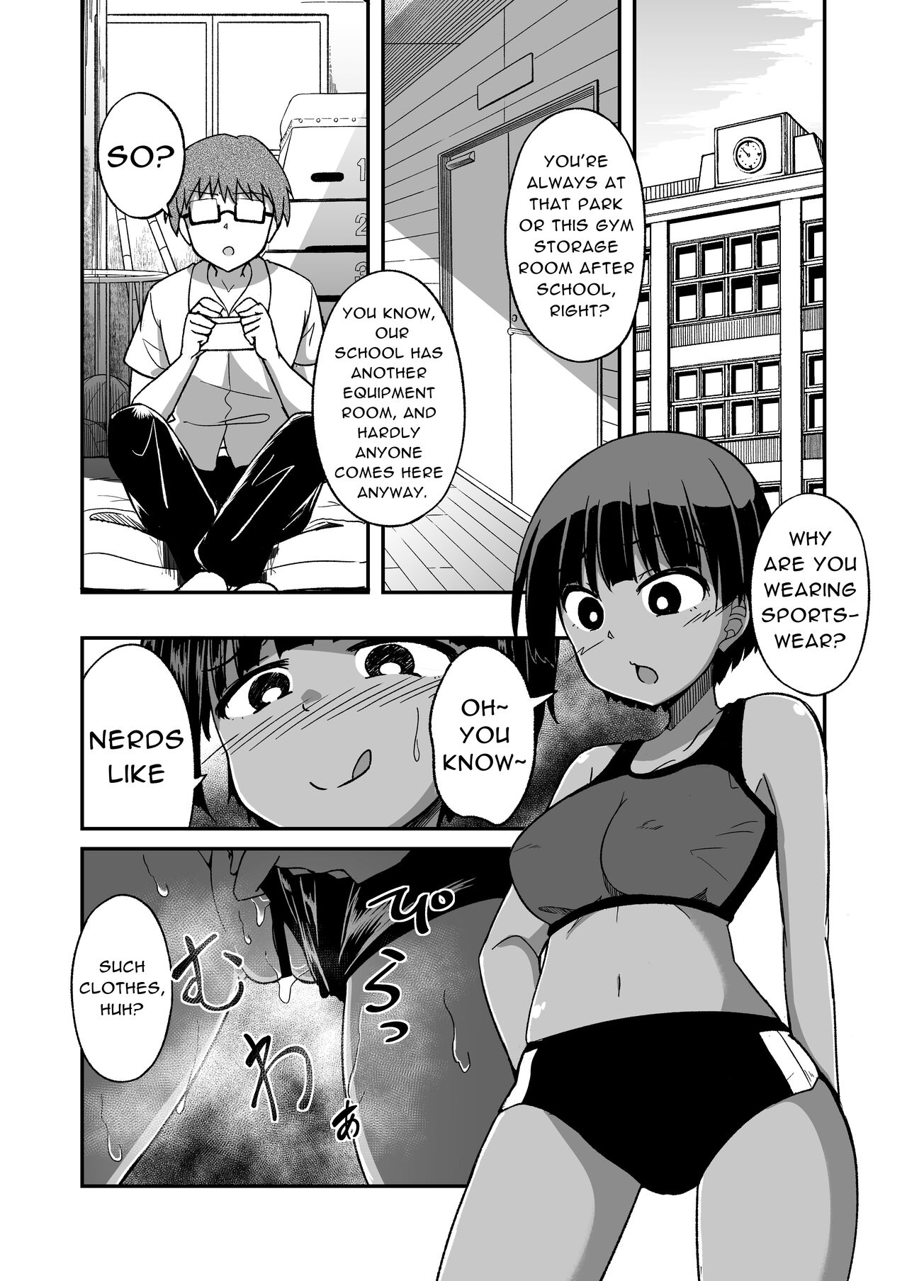 [Hanairo Momen (Dekigokoro)]Rikujoubu no Onna | The Track & Field Club Girl[English] [Black Raven] Page 15