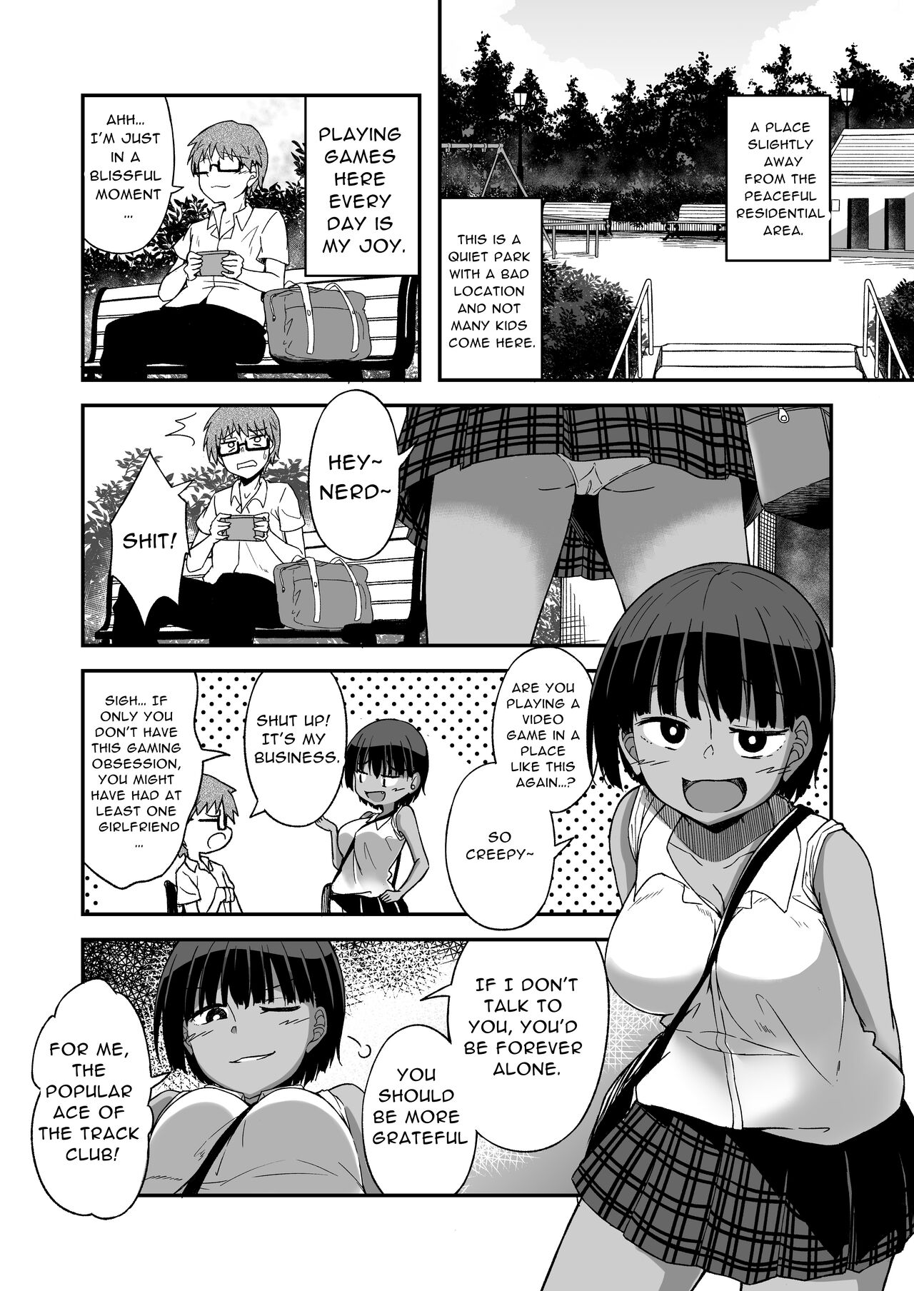 [Hanairo Momen (Dekigokoro)]Rikujoubu no Onna | The Track & Field Club Girl[English] [Black Raven] Page 2