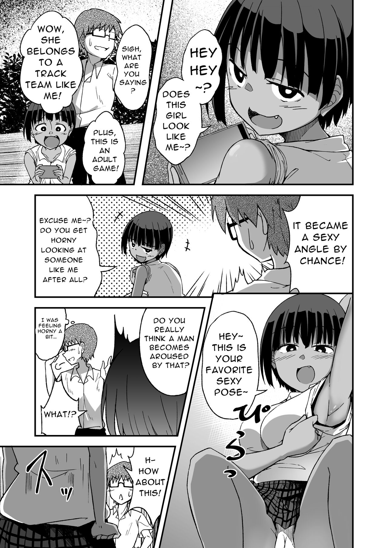 [Hanairo Momen (Dekigokoro)]Rikujoubu no Onna | The Track & Field Club Girl[English] [Black Raven] Page 4
