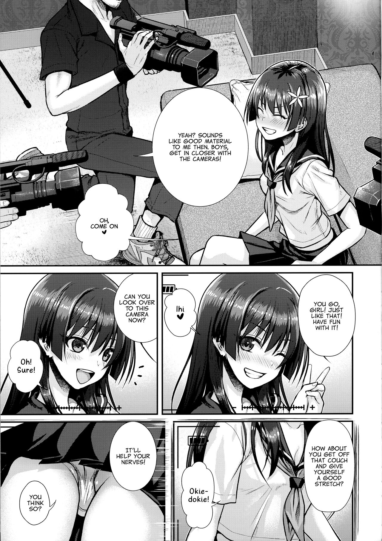(C102) [40010 1-GO (Shimanto Shisakugata)]Saten-san, Image Video o Toru Natsu | Saten-san; Video in Summer(Toaru Kagaku no Railgun) [English] Page 11