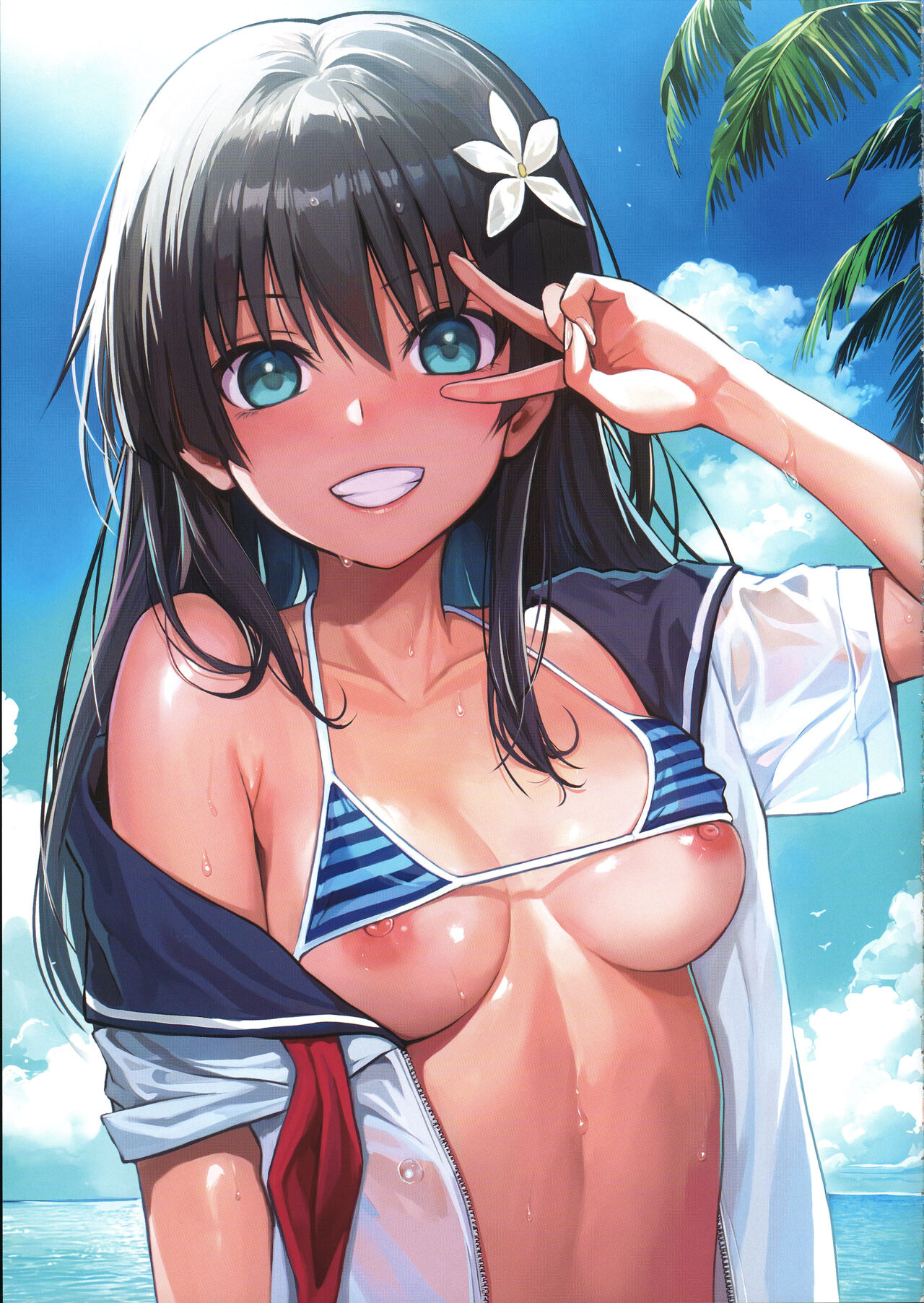 (C102) [40010 1-GO (Shimanto Shisakugata)]Saten-san, Image Video o Toru Natsu | Saten-san; Video in Summer(Toaru Kagaku no Railgun) [English] Page 5