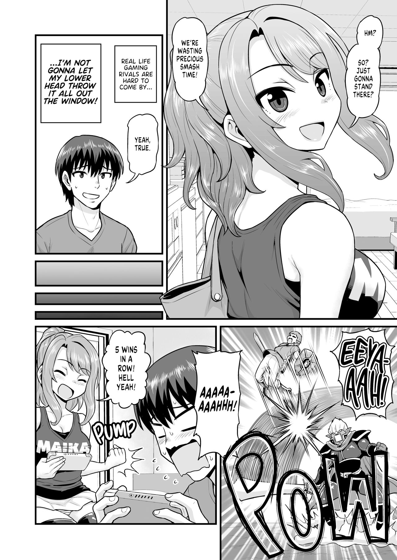 [Chimamire Yashiki (Gachonjirou)]Game Tomodachi no Onnanoko to Yaru Hanashi | From Gaming Buddies to Fuck Buddies[English] [FuDeORS] [Uncensored] Page 5