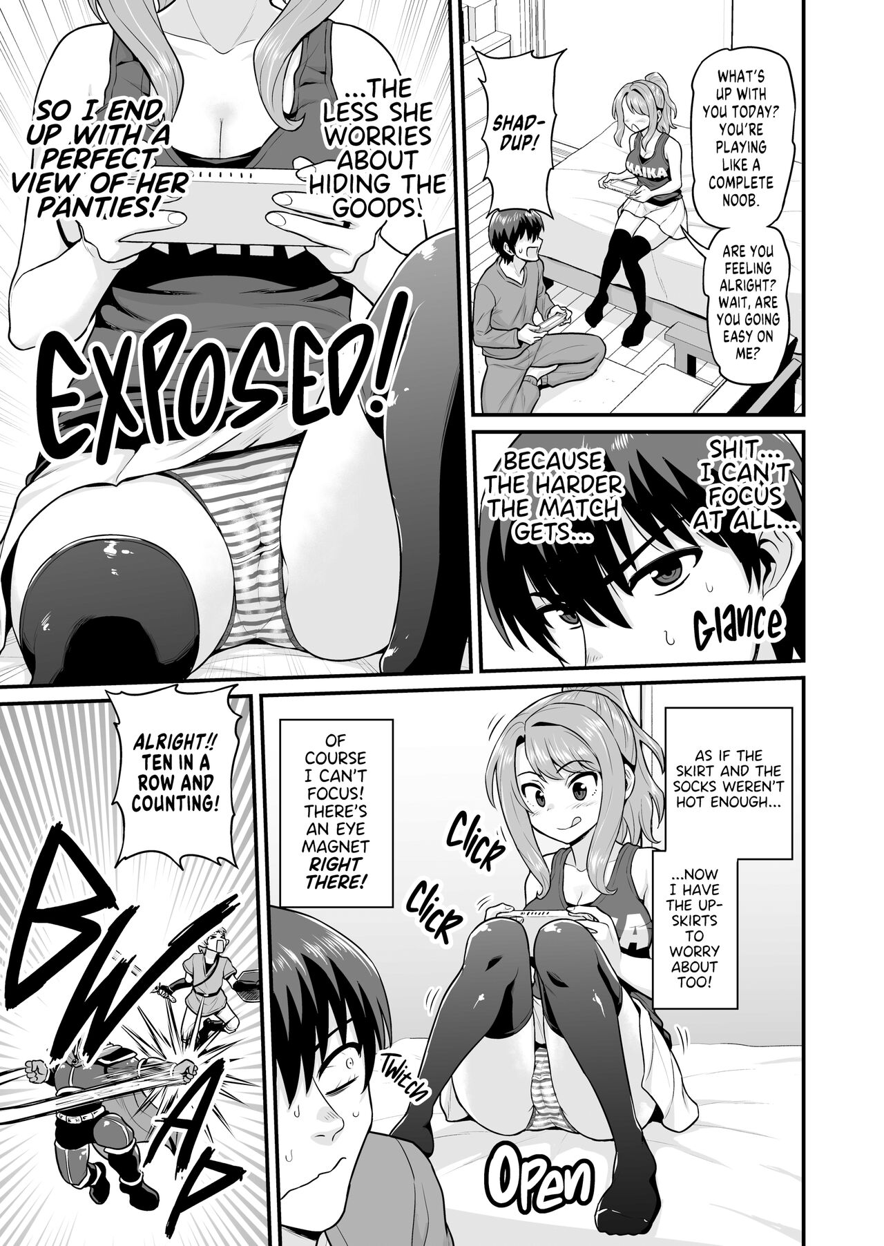 [Chimamire Yashiki (Gachonjirou)]Game Tomodachi no Onnanoko to Yaru Hanashi | From Gaming Buddies to Fuck Buddies[English] [FuDeORS] [Uncensored] Page 6
