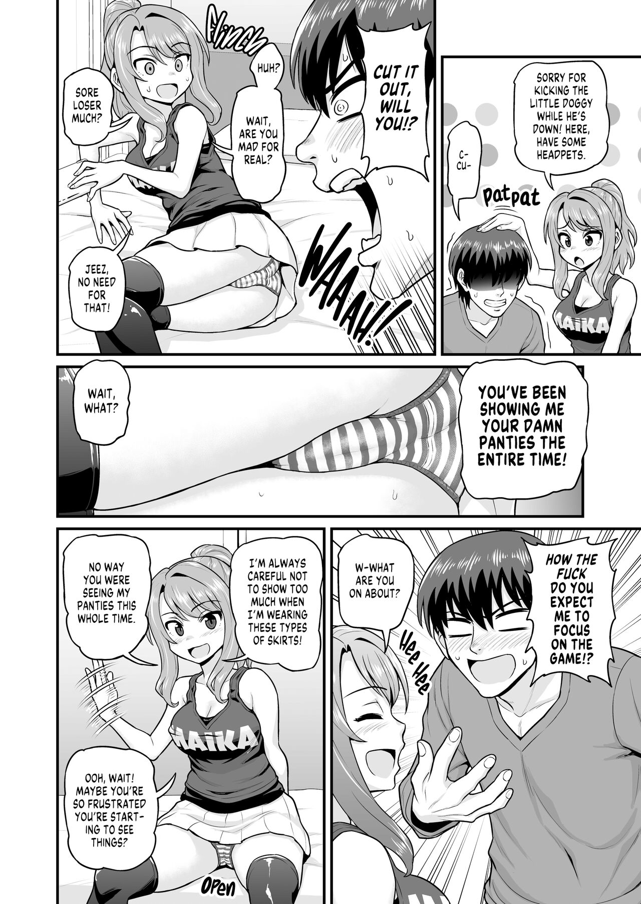 [Chimamire Yashiki (Gachonjirou)]Game Tomodachi no Onnanoko to Yaru Hanashi | From Gaming Buddies to Fuck Buddies[English] [FuDeORS] [Uncensored] Page 7