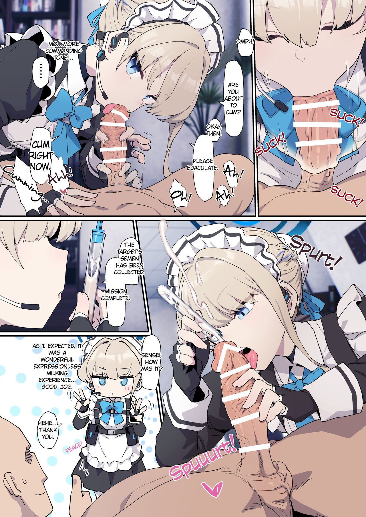 [deadflow]Toki ni Muhyoujou Sakusei shite morau(Blue Archive) [English] Page 4