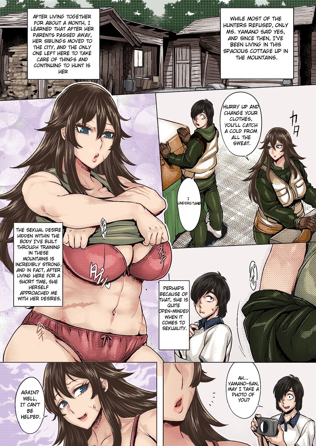 [Momofuki Rio]Kanojo wa Sweet Hunter | She's a Sweet Hunter(COMIC AUN 2022-08) [English] [Digital] [Colorized] Page 2