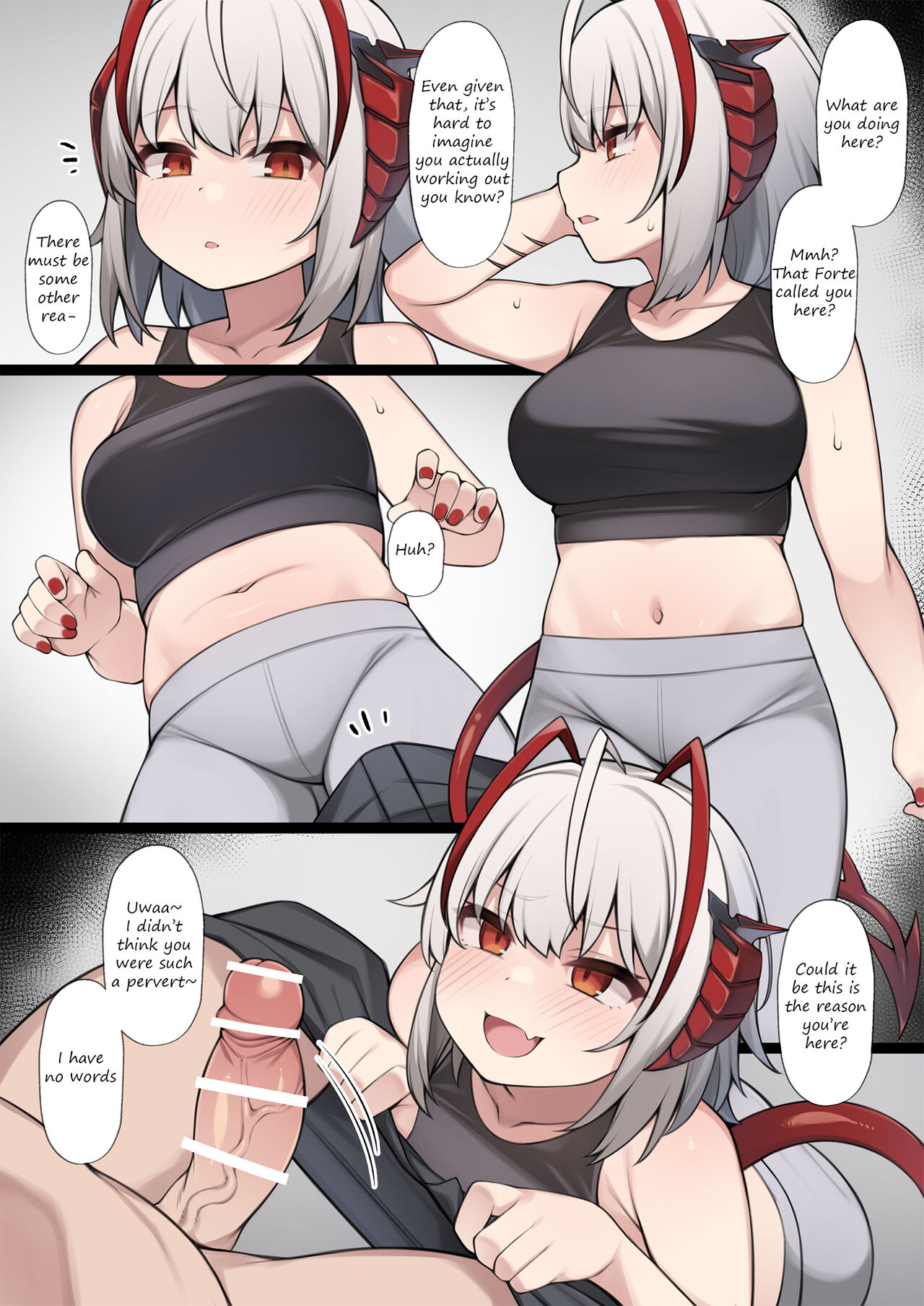 [Moo]Yasashii W ni Gyaku Rape Sareru Mousou E | A Fantasy About Being Reverse Raped by a Kind W(Arknights) [English] Page 1