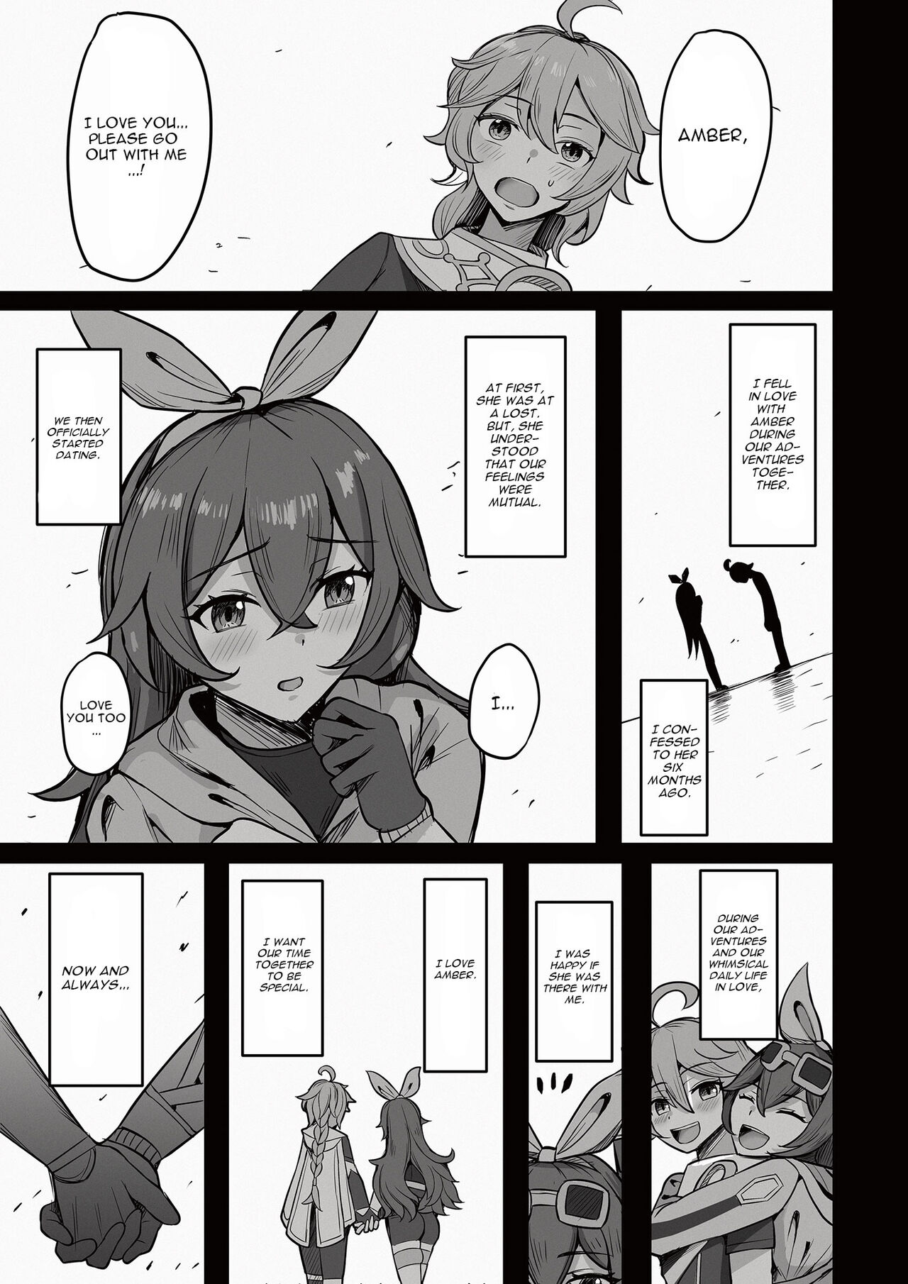 [Mumei Kibou (Nantoka)]Boku, Hontou wa Mona no Koto ga Suki nanda(Genshin Impact) [English] [CGrascal] [Digital] Page 2
