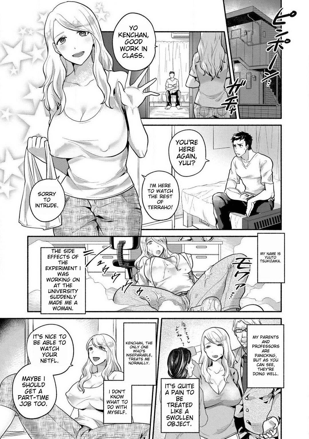 [Sashimi]Doutei Chinpo de Mesu Ochi shita Ore -Onna no Karada no Kaikan ga Yabasugiru-[English] Page 2