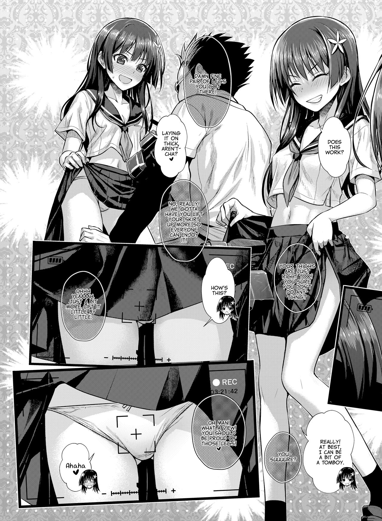 [40010 1-GO (Shimanto Shisakugata)]Saten-san, Image Video o Toru Natsu | Saten-san; Video in Summer(Toaru Kagaku no Railgun) [English] [Digital] Page 13