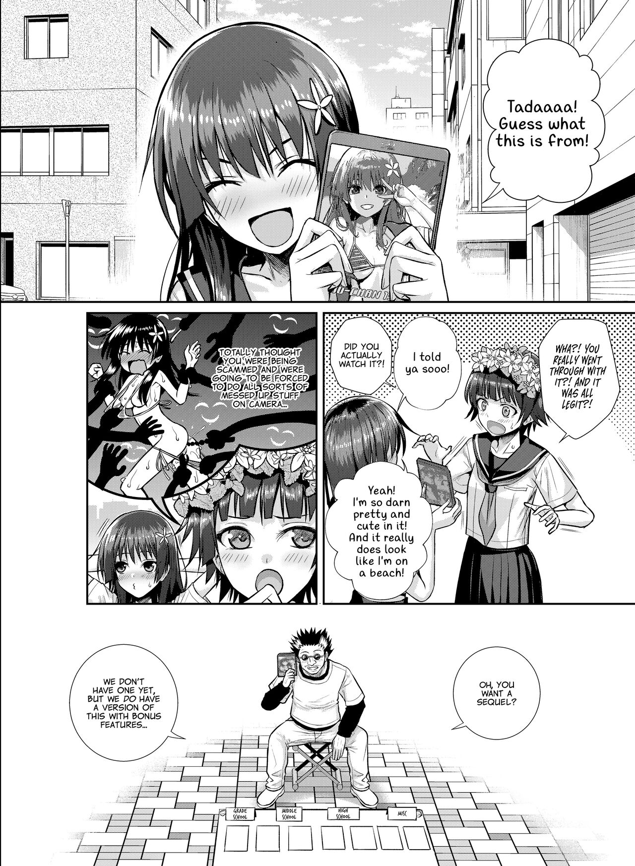 [40010 1-GO (Shimanto Shisakugata)]Saten-san, Image Video o Toru Natsu | Saten-san; Video in Summer(Toaru Kagaku no Railgun) [English] [Digital] Page 36