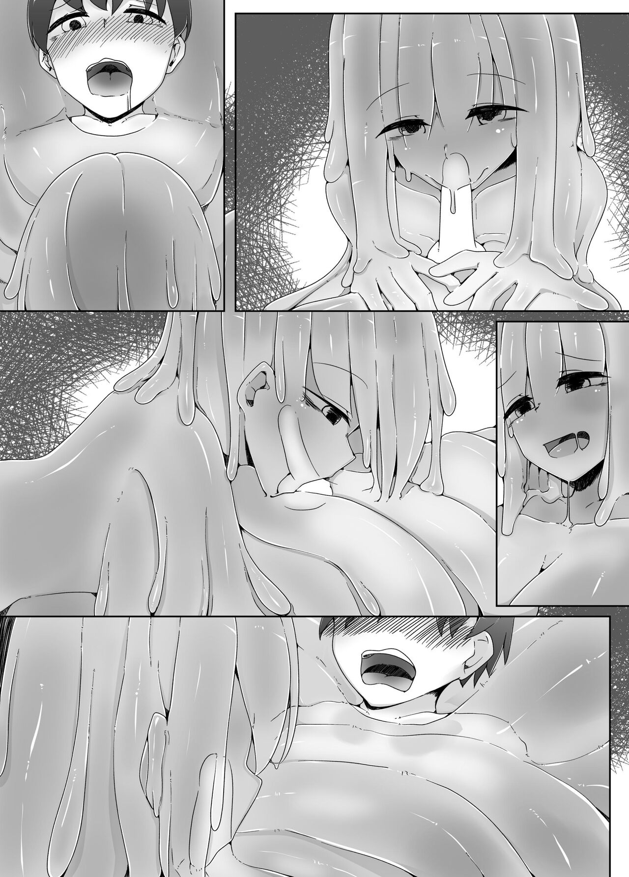 [Koyumean (Kazakami Sudare)]Kowagari na Shota-kun ga Kozukuri shitai H na Slime ni Tamago no Naedoko Rape Sareru Hanashi | Scaredy-Cat Shota Gets Filled Up With A Slime Girl's Eggs ~Seedbed Violation~[English] [Translatoranon] Page 23