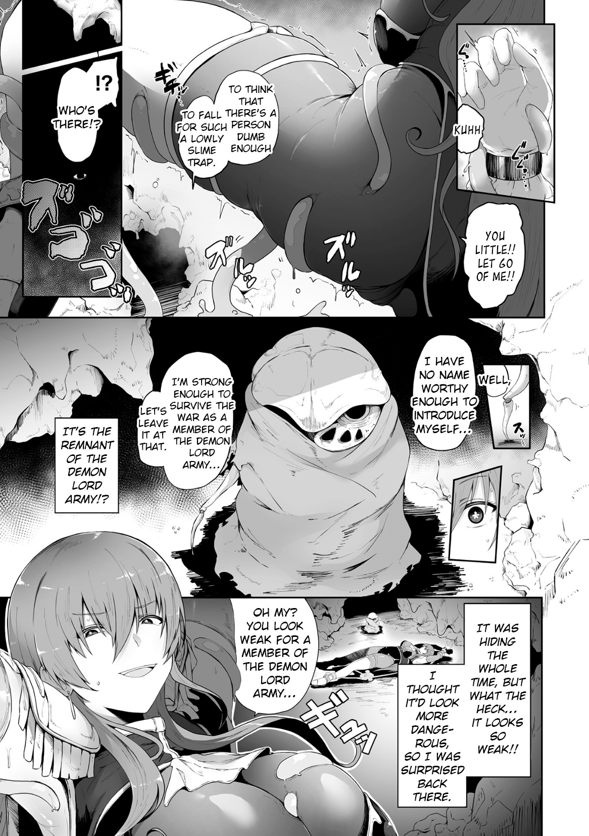 [Shiworiita]Haiboku Onna Hunter, Chuu Kan Sanran(Kukkoro Heroines Vol. 23) [English] [EroGPx] [Digital] Page 3