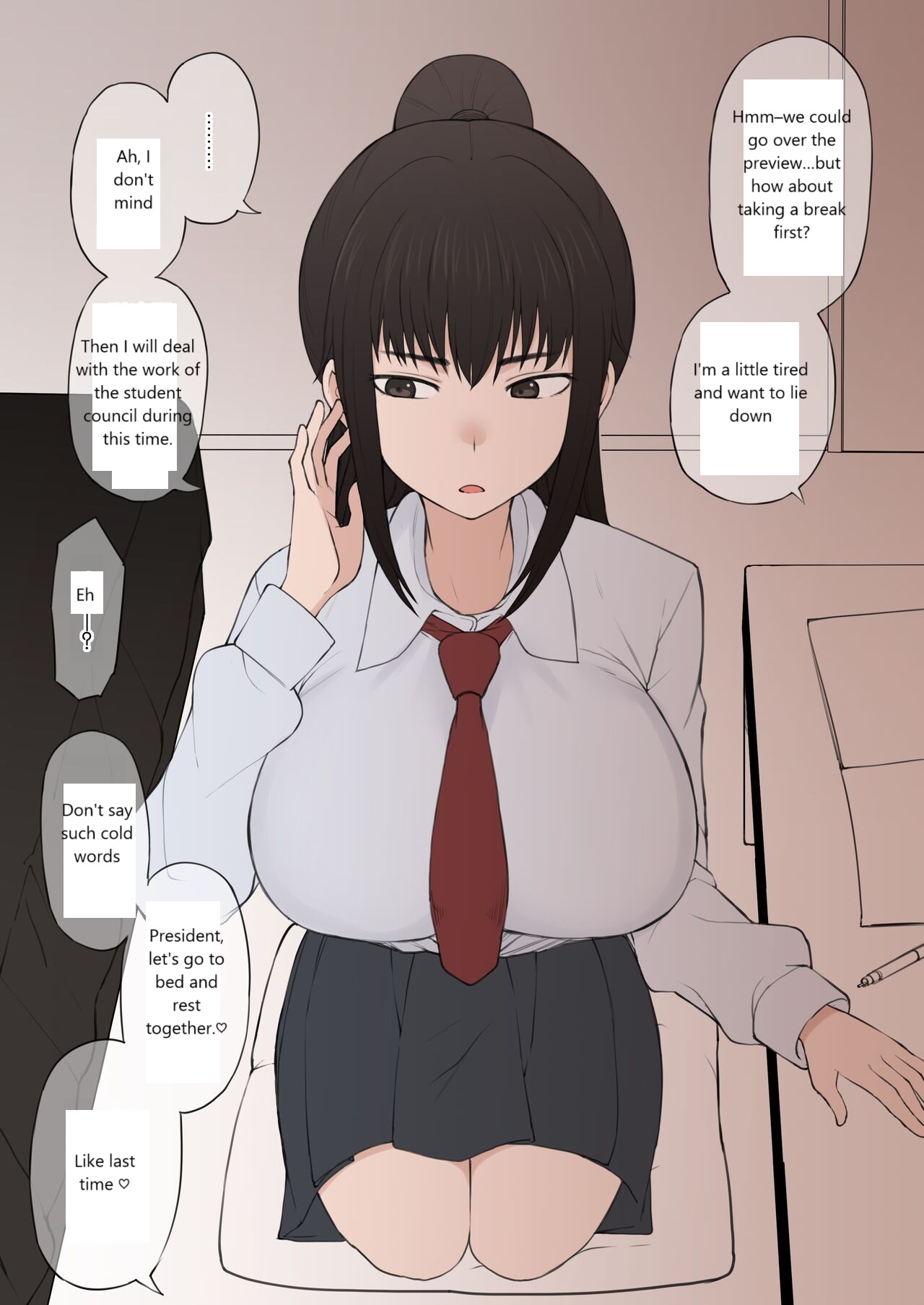 My Happy Student Council Life Page 8