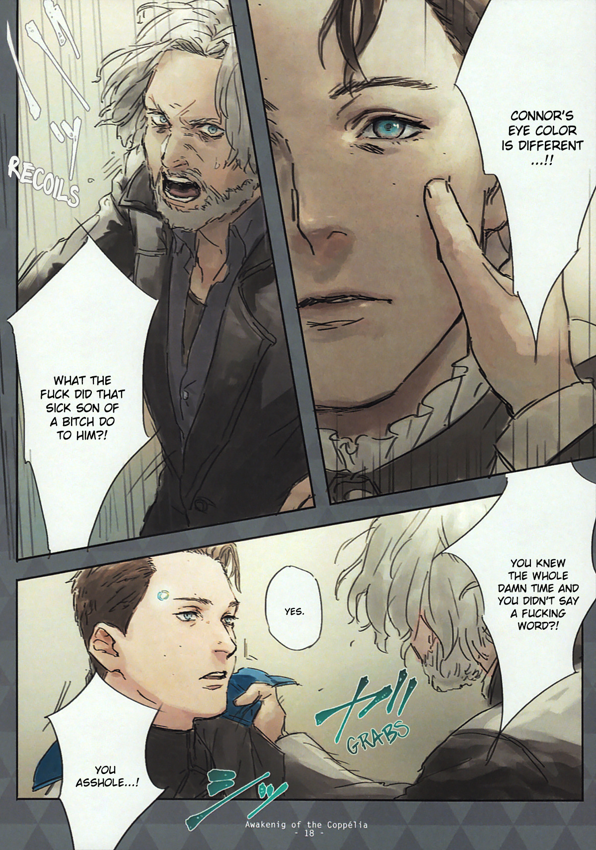 [vegetable (138)]Coppelia no Mezame | Awakening of Copper(Detroit: Become Human) [English] Page 14