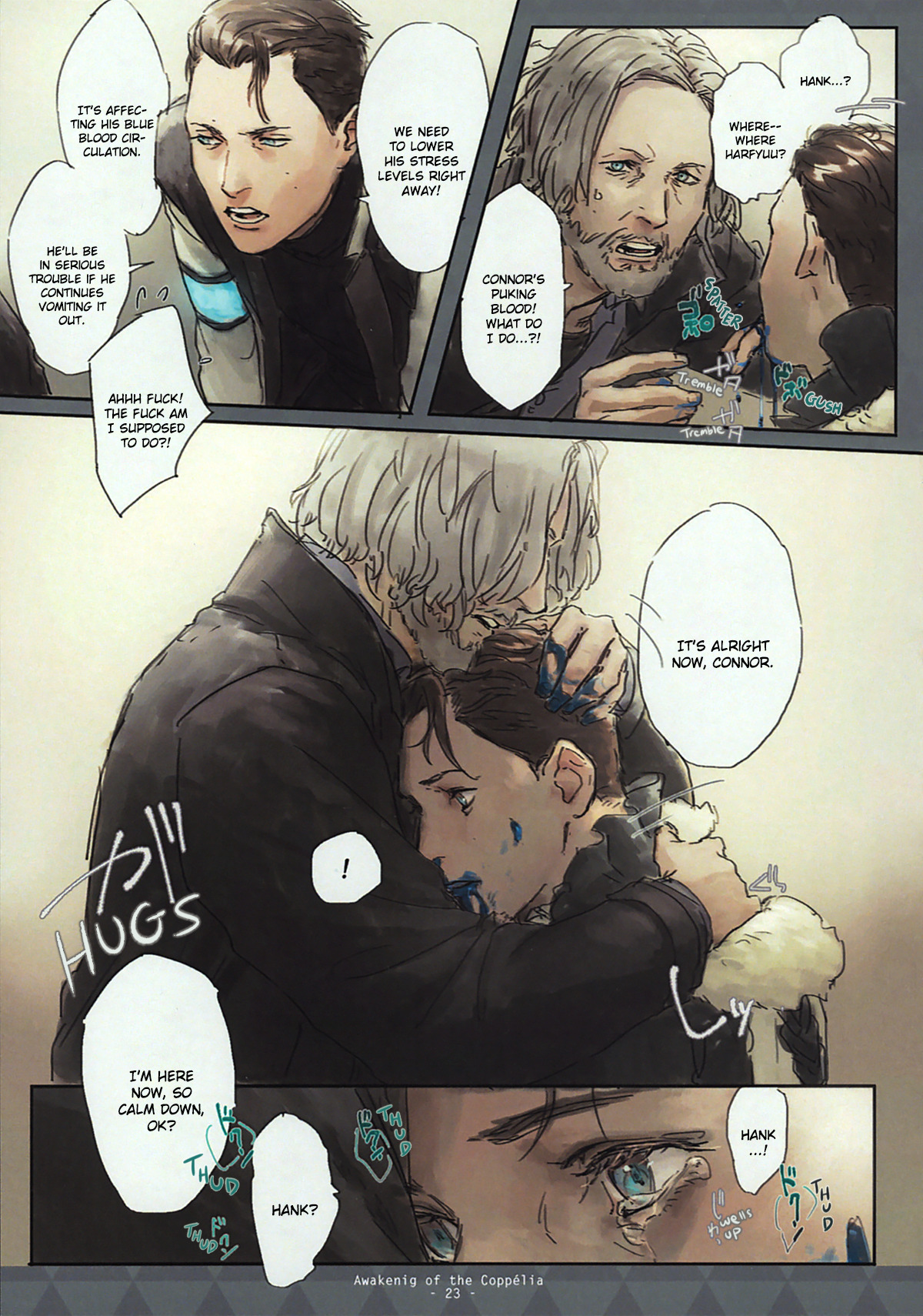 [vegetable (138)]Coppelia no Mezame | Awakening of Copper(Detroit: Become Human) [English] Page 19