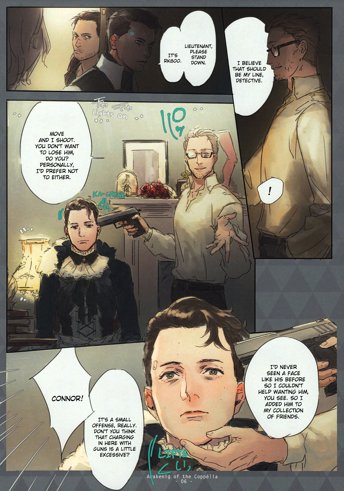 [vegetable (138)]Coppelia no Mezame | Awakening of Copper(Detroit: Become Human) [English] Page 3