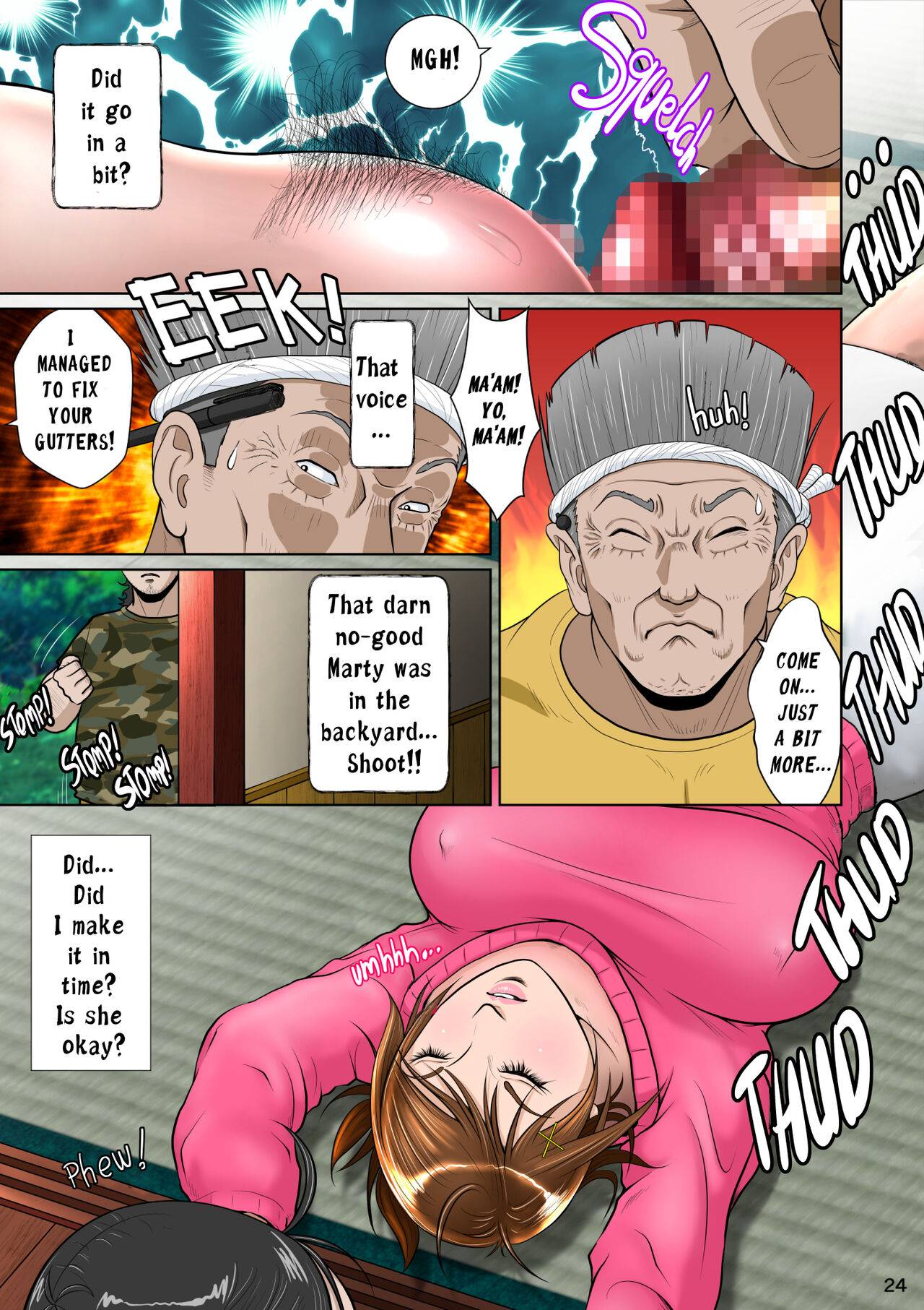 [NTR System]Kakine Tsuma II Daiichiwa | Wife on the Fence II - Chapter 1[English] Page 34