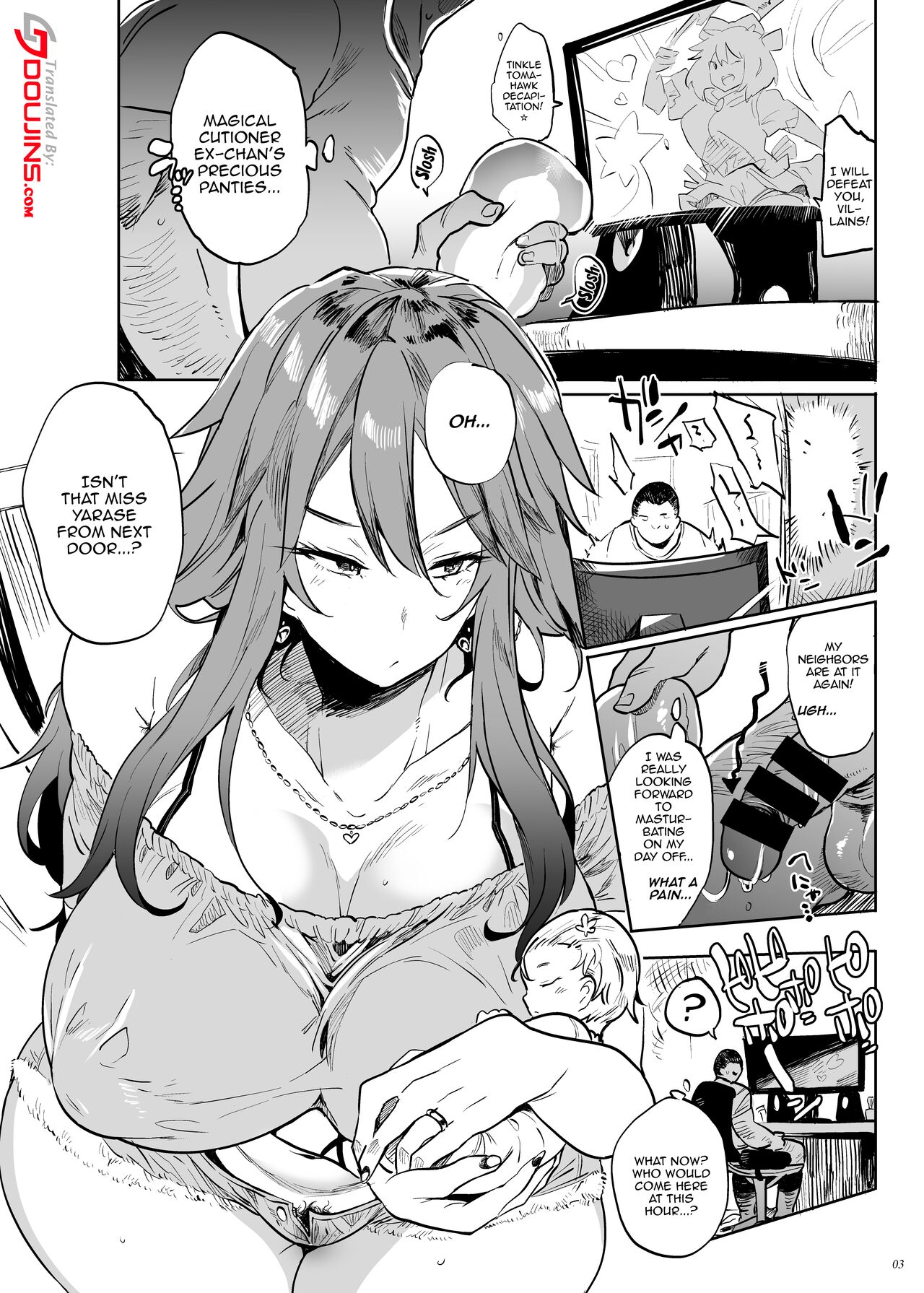 [Puppukupu (Kawaisaw)]Yarasete kureru! Yarase-san | Yarase-san lets me fuck her![English] {Doujins.com} [Digital] Page 3