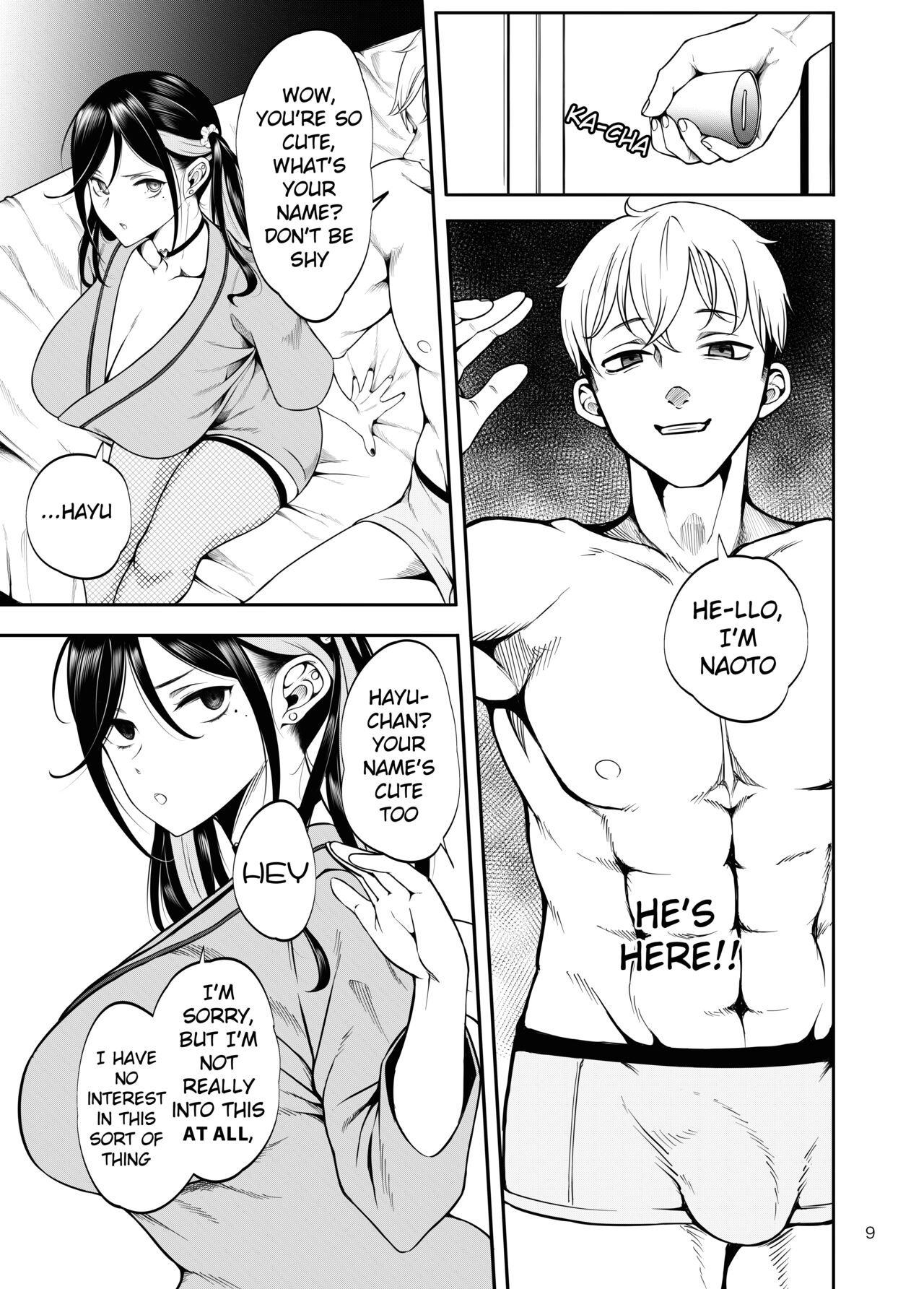 [Daiichi Yutakasou (Chiku)]Kanojo o Netorase Fuuzoku ni Nante Tsurete-kun ja Nakatta[English] [Digital] Page 10