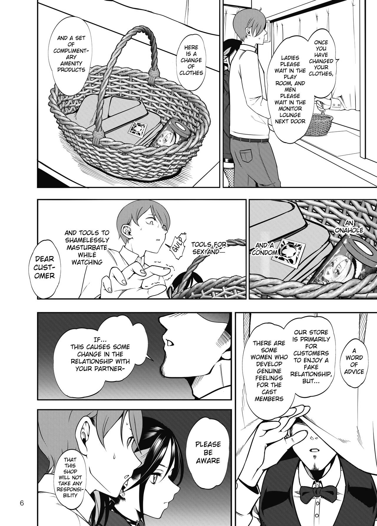 [Daiichi Yutakasou (Chiku)]Kanojo o Netorase Fuuzoku ni Nante Tsurete-kun ja Nakatta[English] [Digital] Page 7