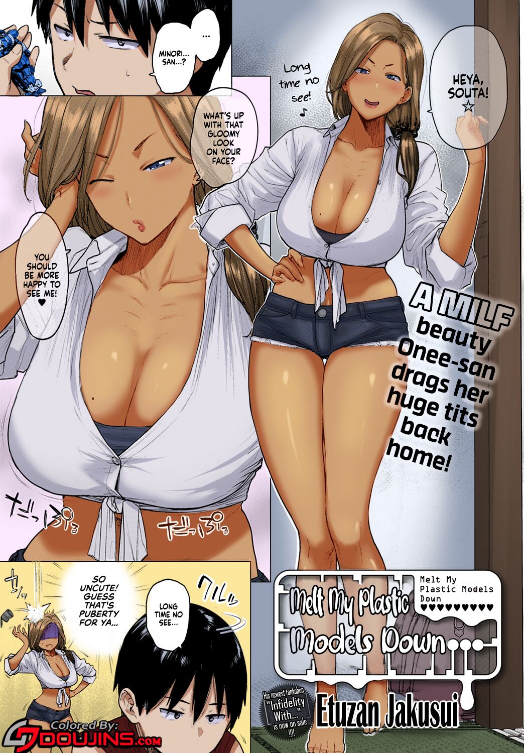 [Etuzan Jakusui]Puramo Tokashite... | Melt My Plastic Models Down…(COMIC Anthurium 2023-01) [English] [Coffedrug+RedLantern] [Colorized] [Digital] Page 2