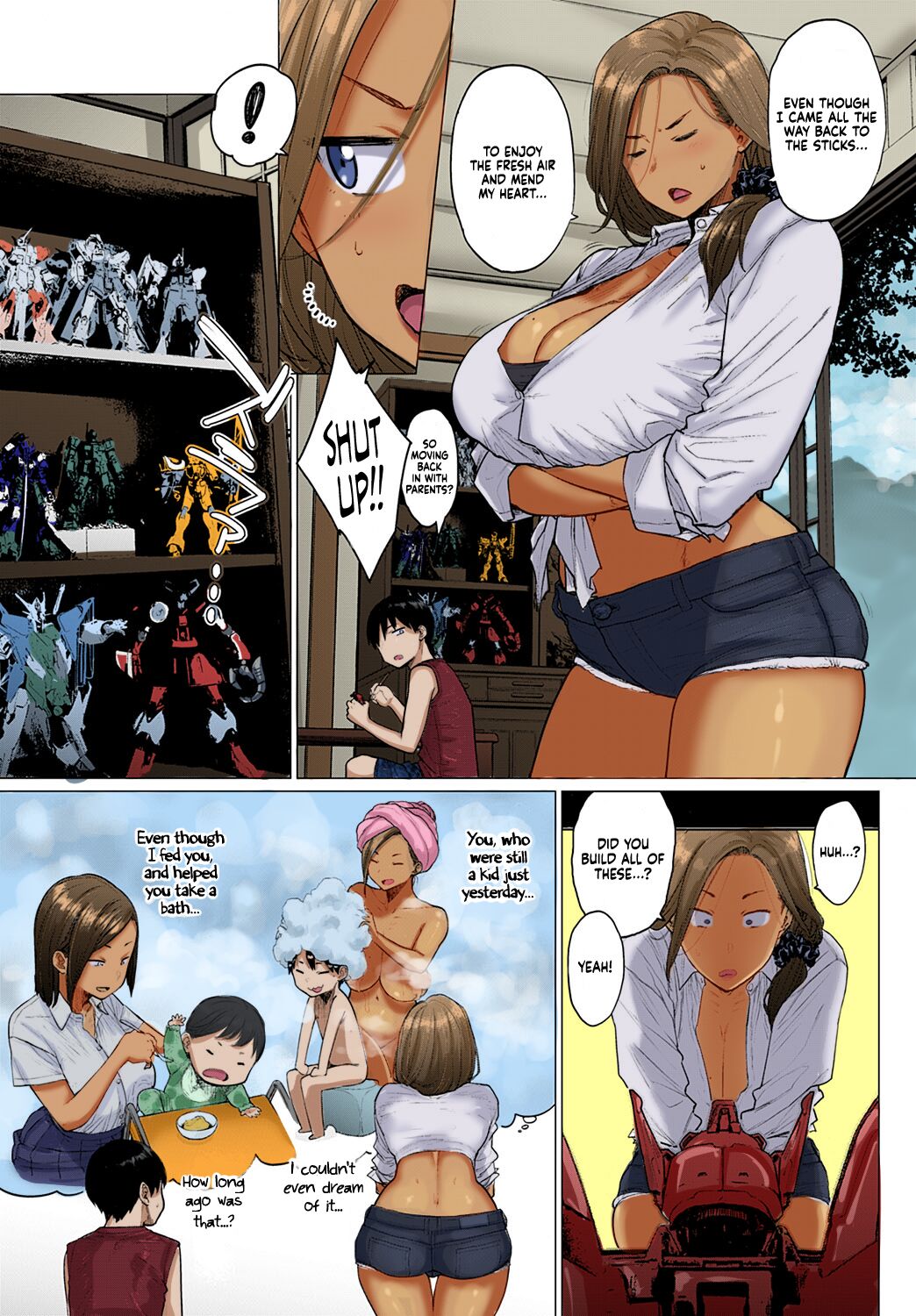 [Etuzan Jakusui]Puramo Tokashite... | Melt My Plastic Models Down…(COMIC Anthurium 2023-01) [English] [Coffedrug+RedLantern] [Colorized] [Digital] Page 3