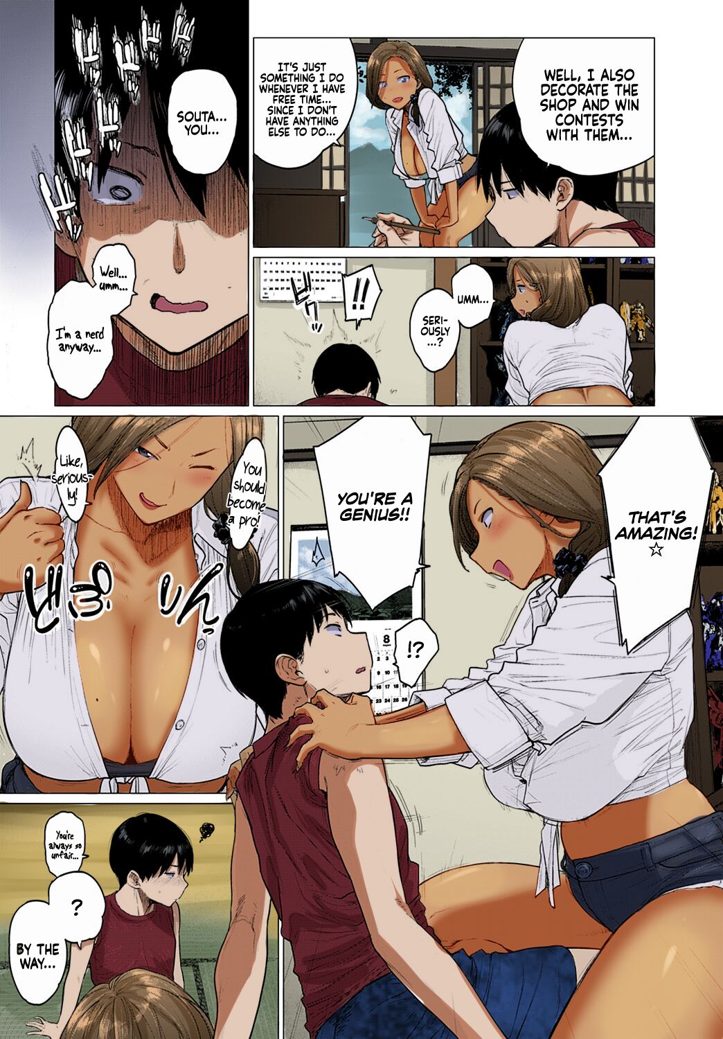 [Etuzan Jakusui]Puramo Tokashite... | Melt My Plastic Models Down…(COMIC Anthurium 2023-01) [English] [Coffedrug+RedLantern] [Colorized] [Digital] Page 4