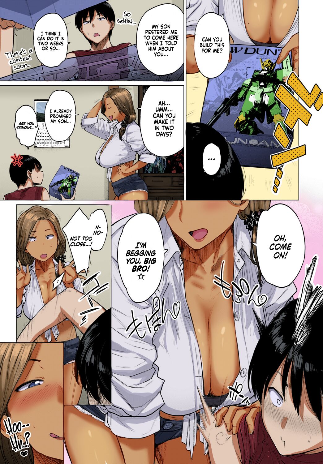 [Etuzan Jakusui]Puramo Tokashite... | Melt My Plastic Models Down…(COMIC Anthurium 2023-01) [English] [Coffedrug+RedLantern] [Colorized] [Digital] Page 5