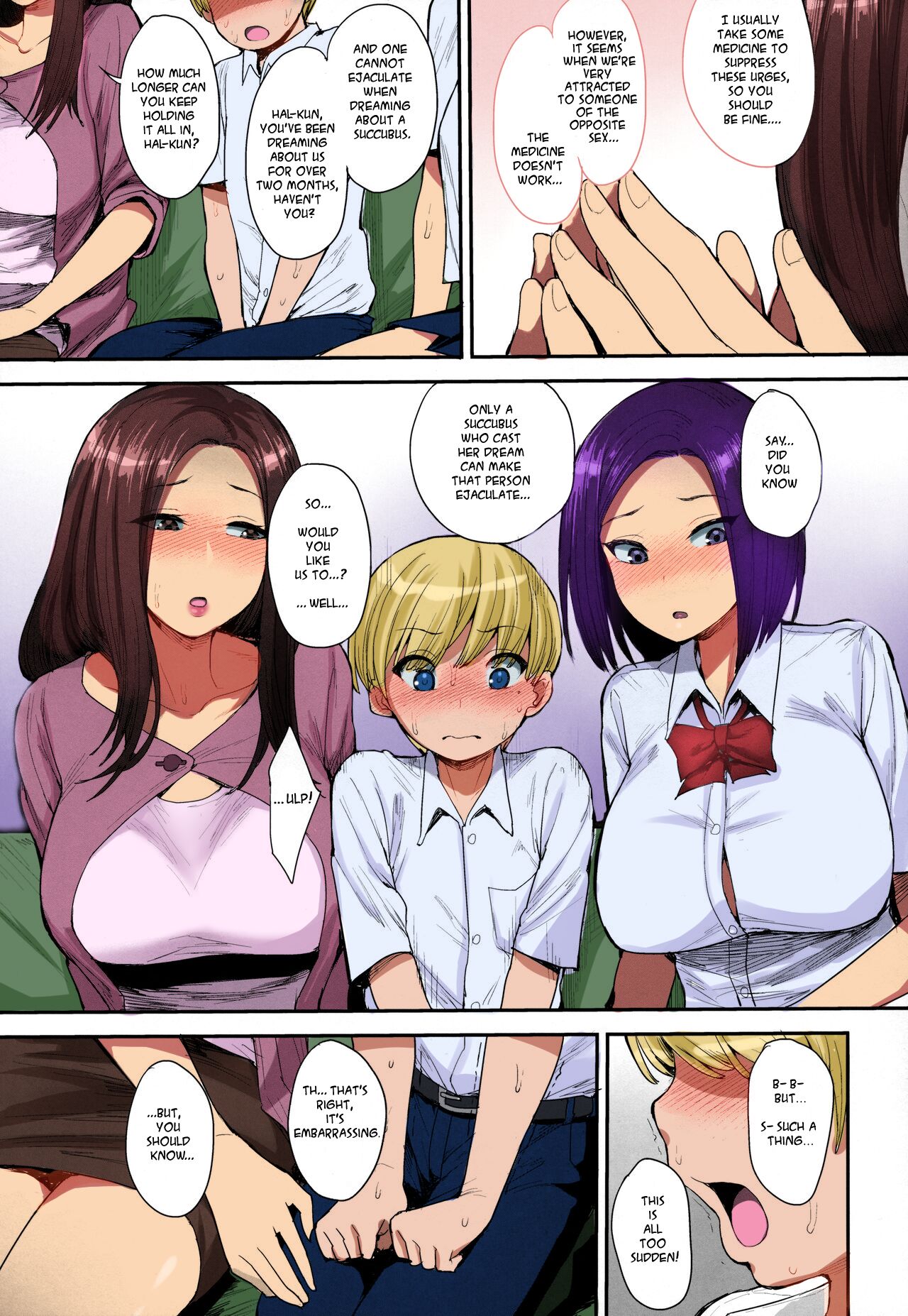 (C94) [Mousou Deguchi (Unou)]Succubus no Rinjin | A Succubus' Neighbor[English] [Some Asshole] [Colorized] Page 10