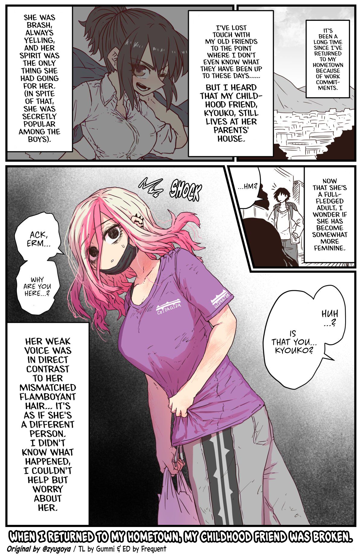 [Zyugoya]Jimoto ni Kaettekitara Osananajimi ga Kowareteta | When I Returned to My Hometown, My Childhood Friend was Broken(MainStory+FANBOX) [English] Page 3
