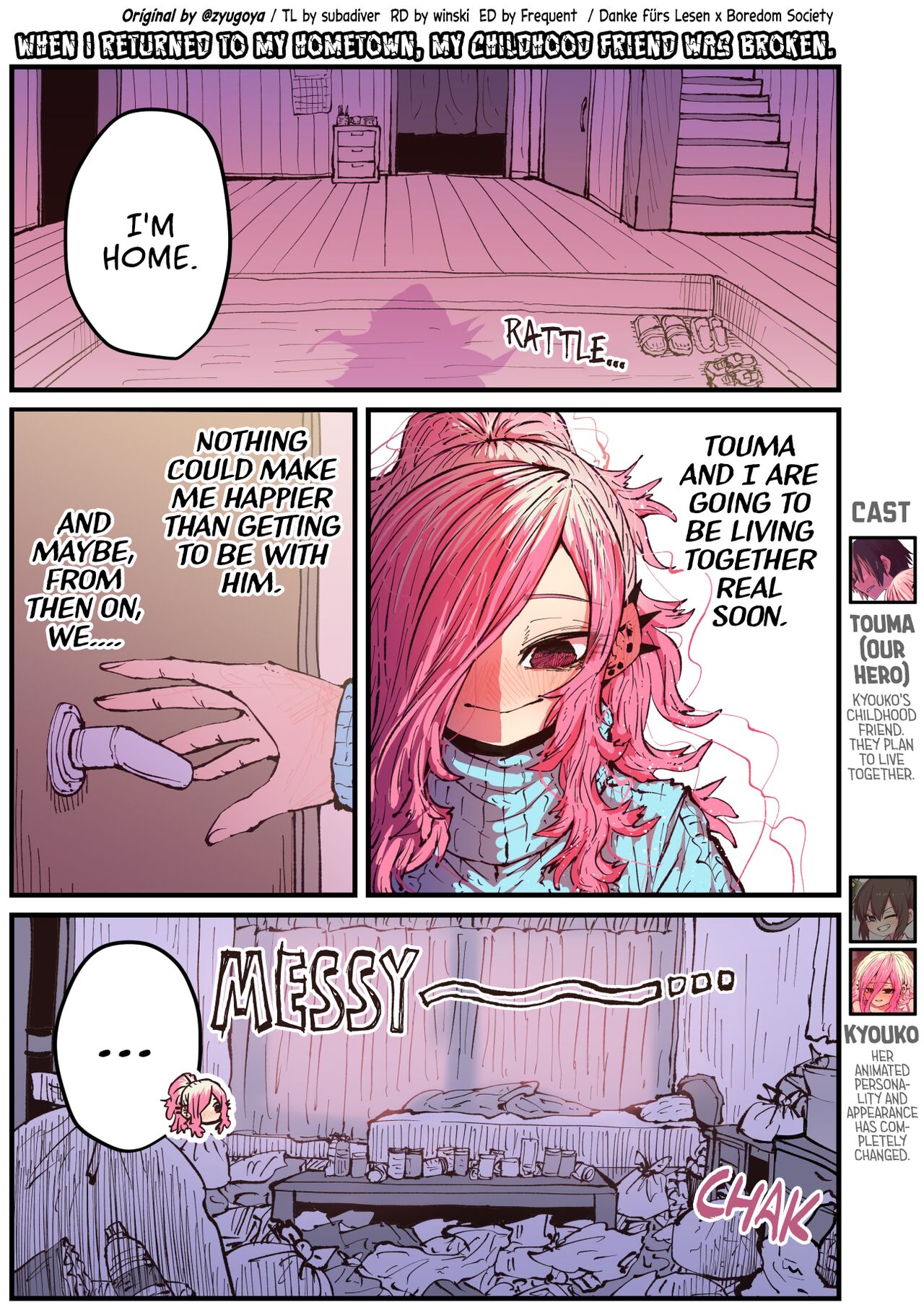 [Zyugoya]Jimoto ni Kaettekitara Osananajimi ga Kowareteta | When I Returned to My Hometown, My Childhood Friend was Broken(MainStory+FANBOX) [English] Page 77