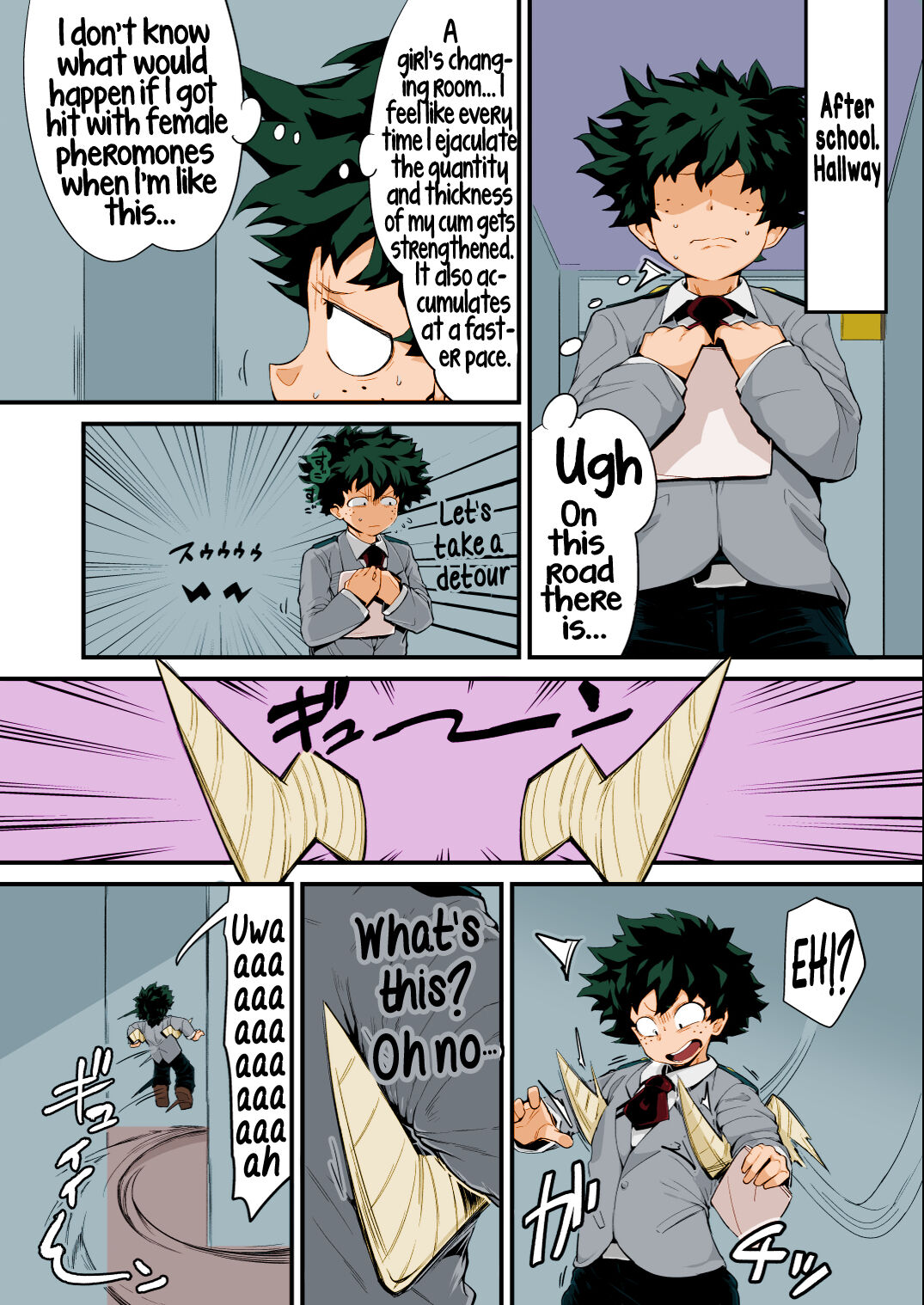 [slime_eer (Nutaunagi)]Boku to Nottori Villain Nakademia Vol. 4 | My, and the body-snatcher villain's Creampiedemia Vol. 4(Boku no Hero Academia) [English] [Hikari no Kaze] [Colorized Miss One Life] [Digital] Page 26