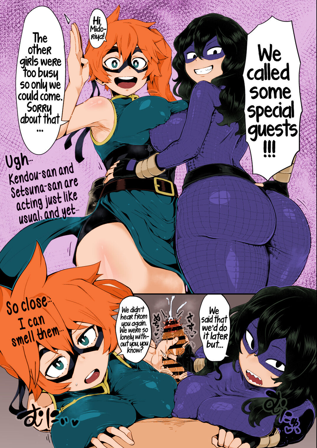 [slime_eer (Nutaunagi)]Boku to Nottori Villain Nakademia Vol. 4 | My, and the body-snatcher villain's Creampiedemia Vol. 4(Boku no Hero Academia) [English] [Hikari no Kaze] [Colorized Miss One Life] [Digital] Page 7