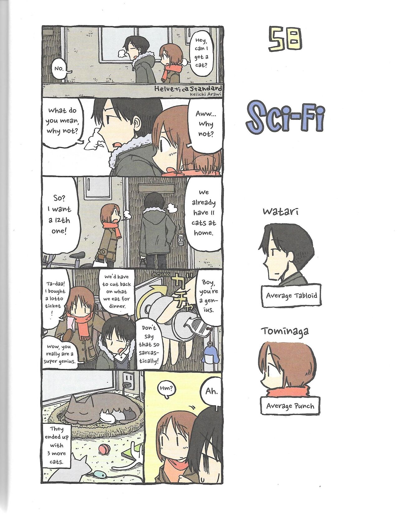 Helvetica Standard Italic(nichijou) [Keiichi Arawi] Page 24