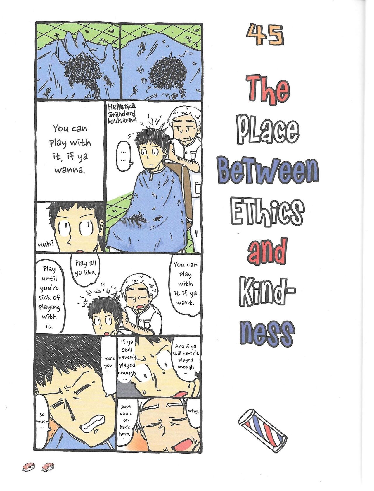 Helvetica Standard Italic(nichijou) [Keiichi Arawi] Page 9