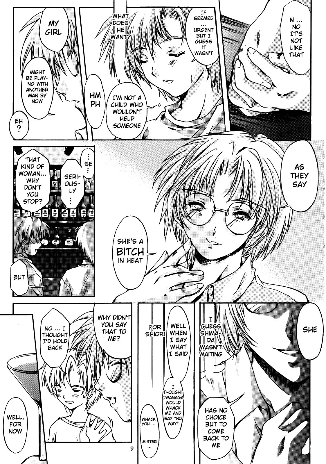 (C68) [HIGH RISK REVOLUTION (Aizawa Hiroshi)]Shiori Dai-Juuni-Shou Haitoku no Cinderella | Shiori Volume - 12 - Cinderella became a nasty whore overnight(Tokimeki Memorial) [English] [uanime5] Page 10
